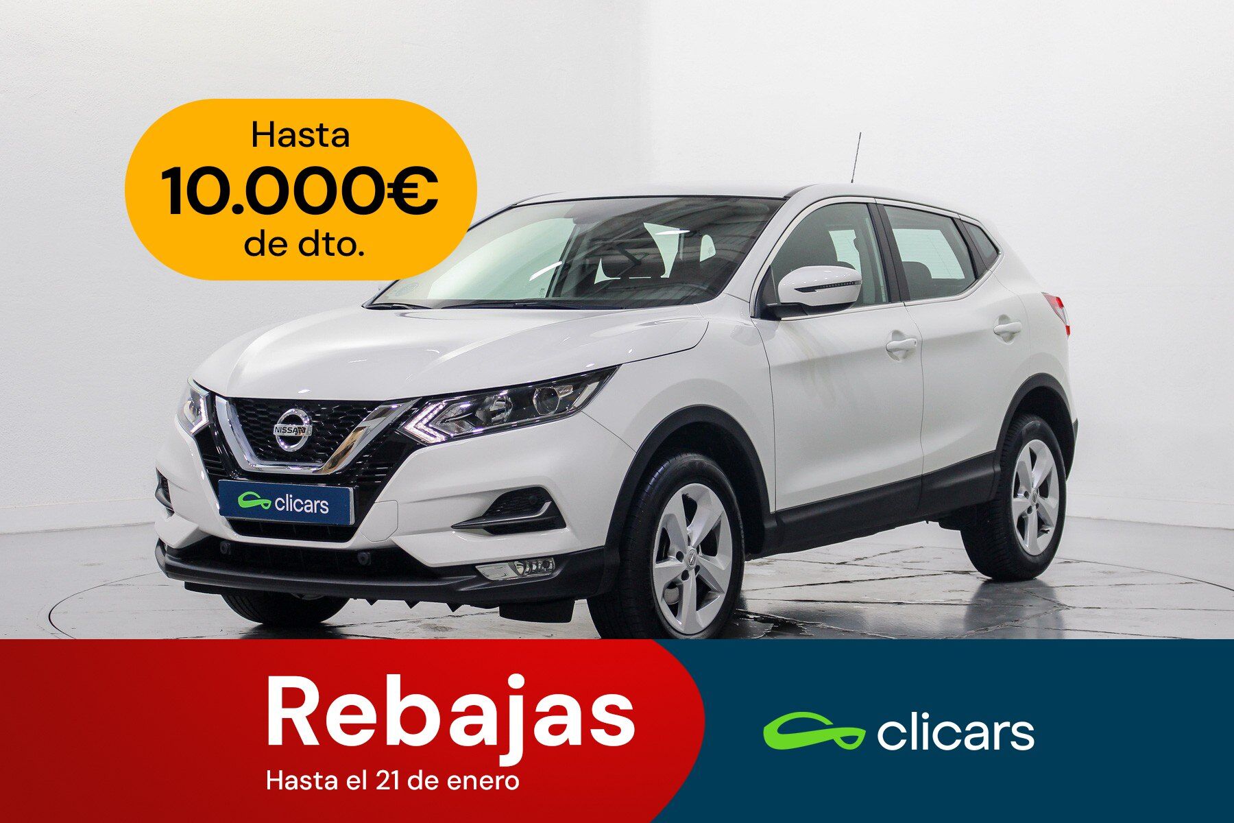 NISSAN Qashqai (Qashqai 1.5dCi Acenta 4x2 85kW) en Madrid