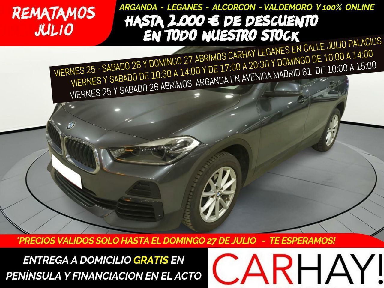 BMW X2 (1.5 D SDRIVE16) en Madrid