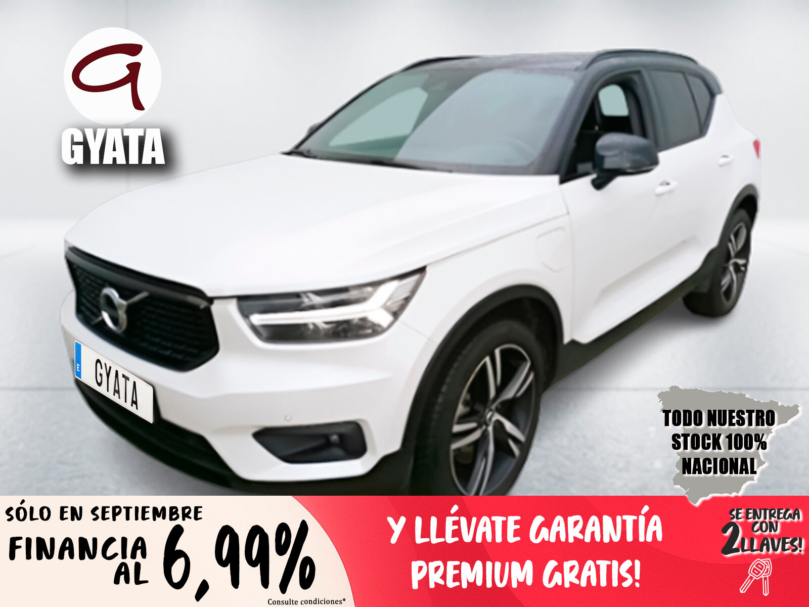 VOLVO XC40 (T4 Twin Recharge R-Design Auto 155 kW (211 CV)) en Madrid