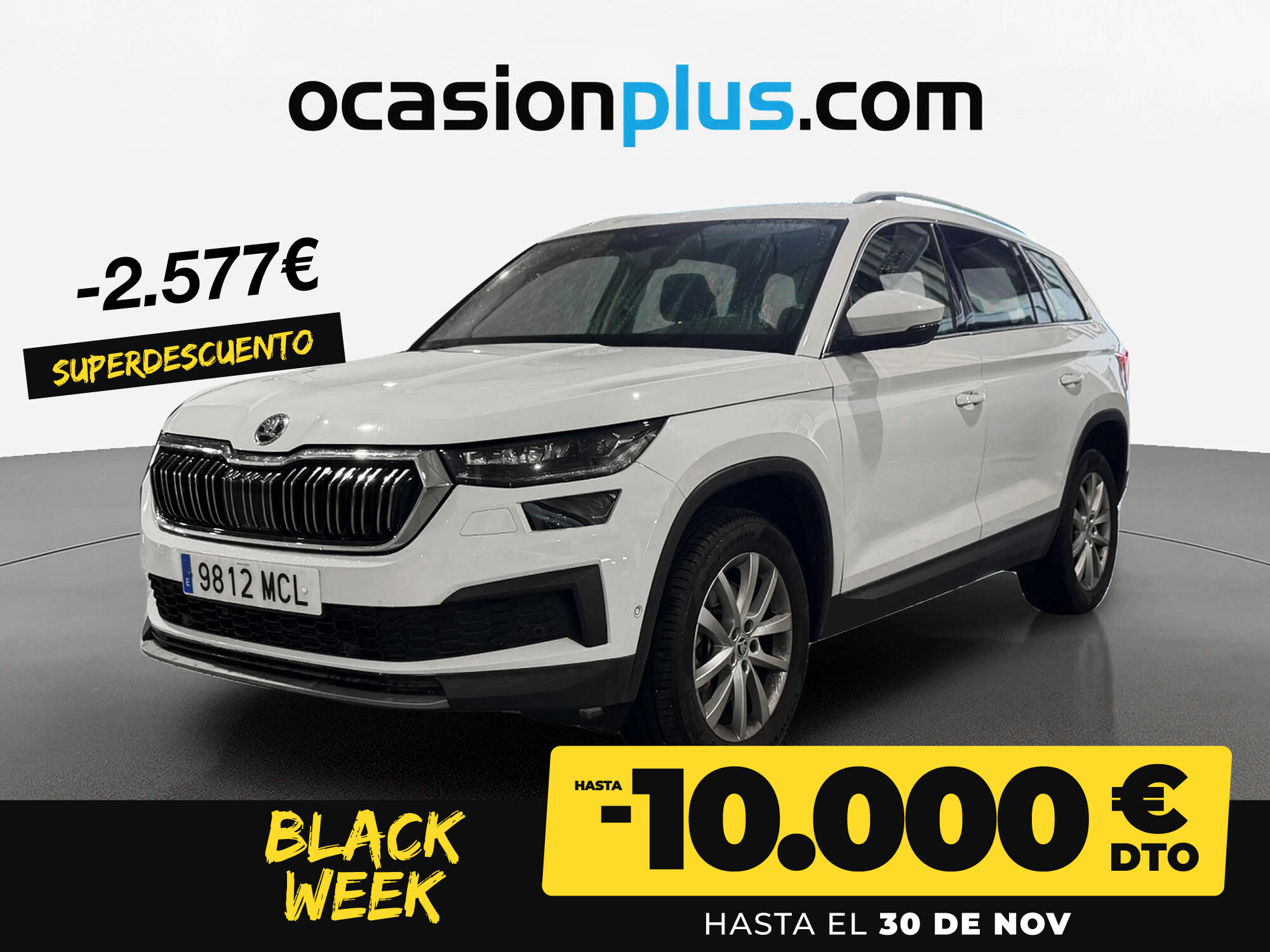 SKODA Kodiaq (2.0 TDI Style 4x2 DSG 110 kW (150 CV)) en Madrid
