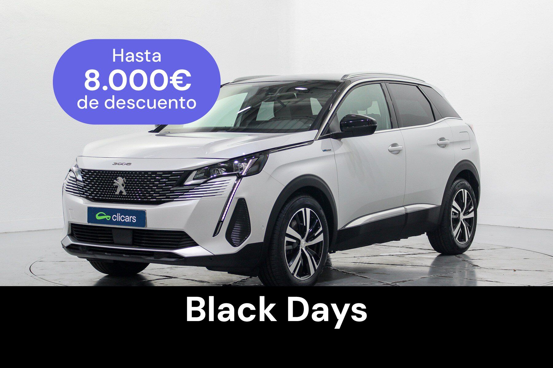 PEUGEOT 3008 (3008 HYB PHEV 225 GT e-EAT8) en Madrid