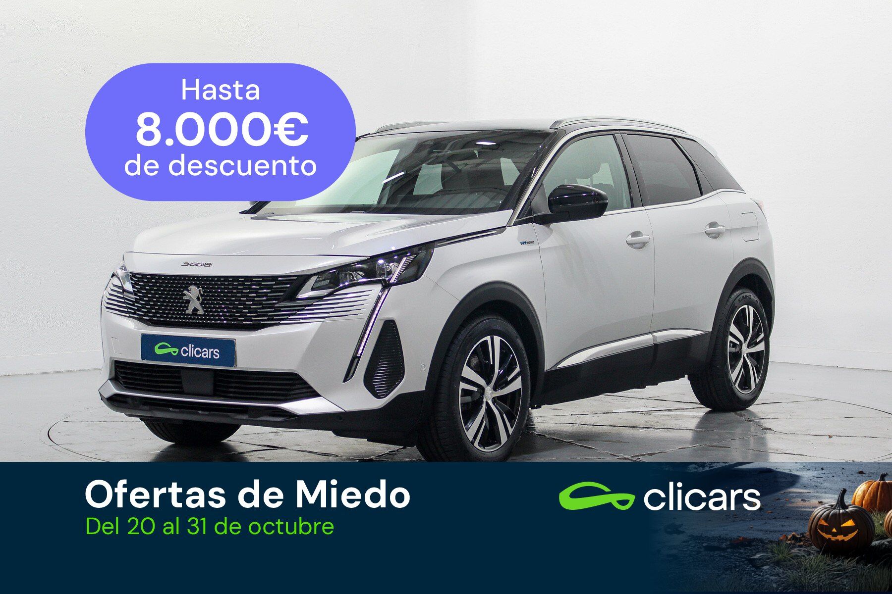 PEUGEOT 3008 (3008 HYB PHEV 225 GT e-EAT8) en Madrid