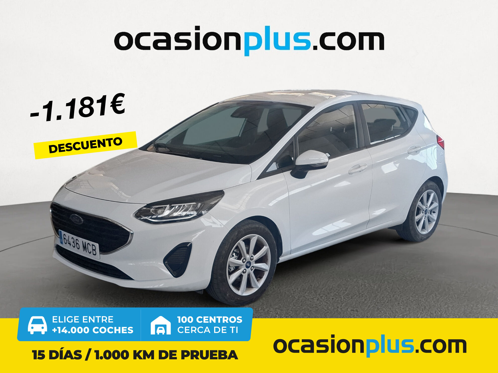 FORD Fiesta (1.0 EcoBoost Trend 74 kW (100 CV)) en Madrid