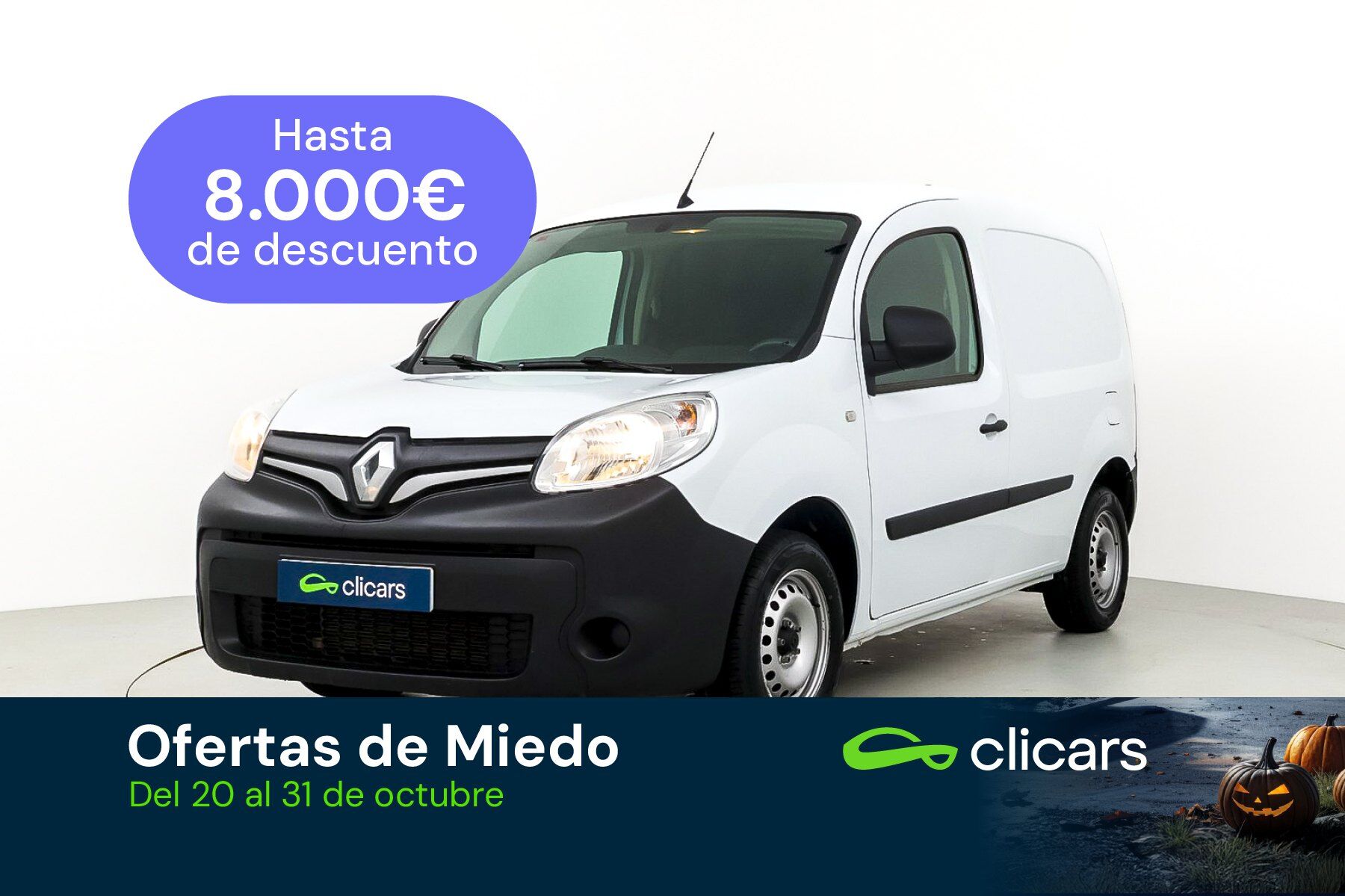 RENAULT Kangoo (Kangoo Fg. 1.5Blue dCi Profesional 59kW) en Madrid