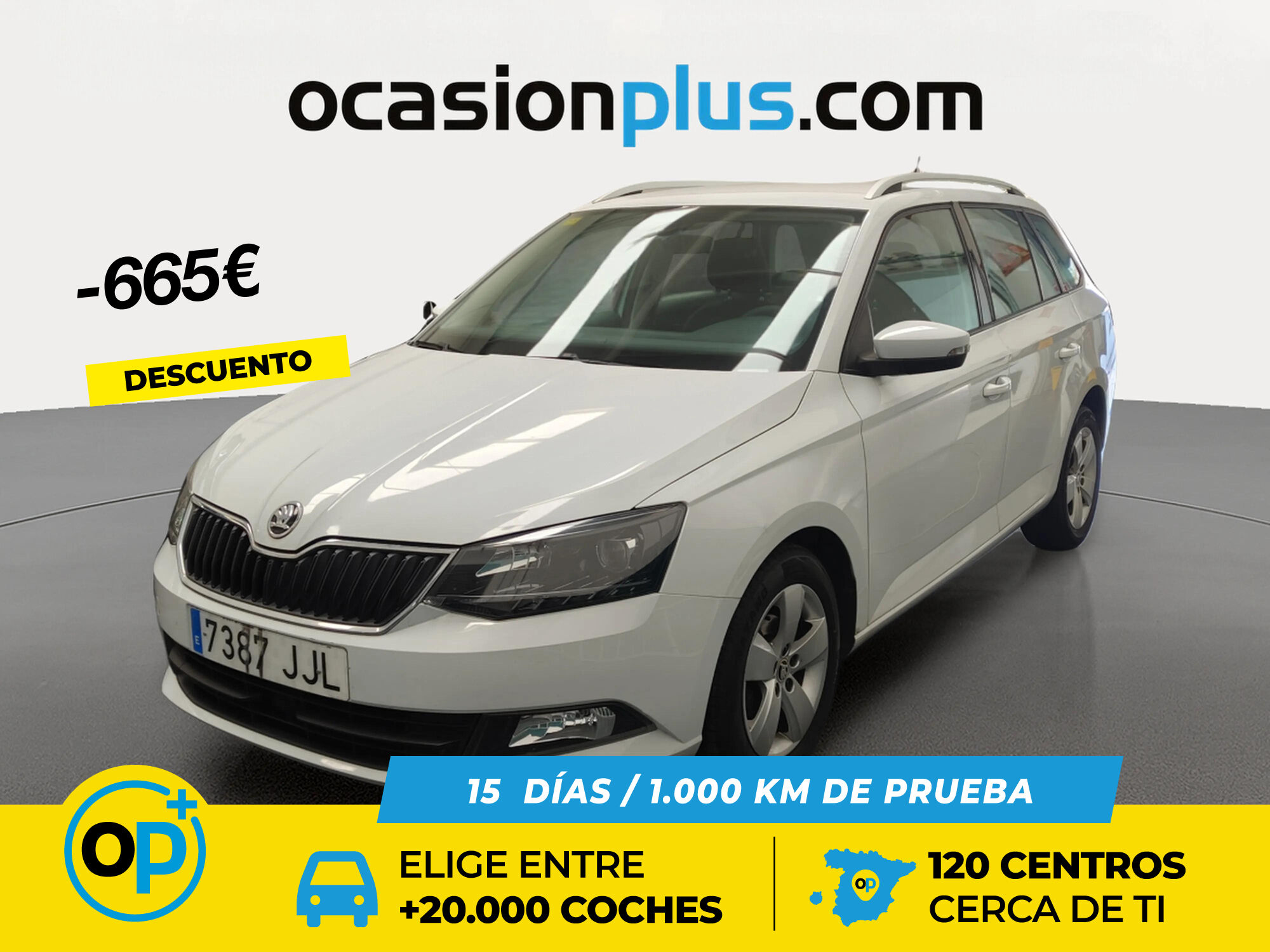 SKODA Fabia (1.4 TDI Style 66 kW (90 CV)) en Madrid