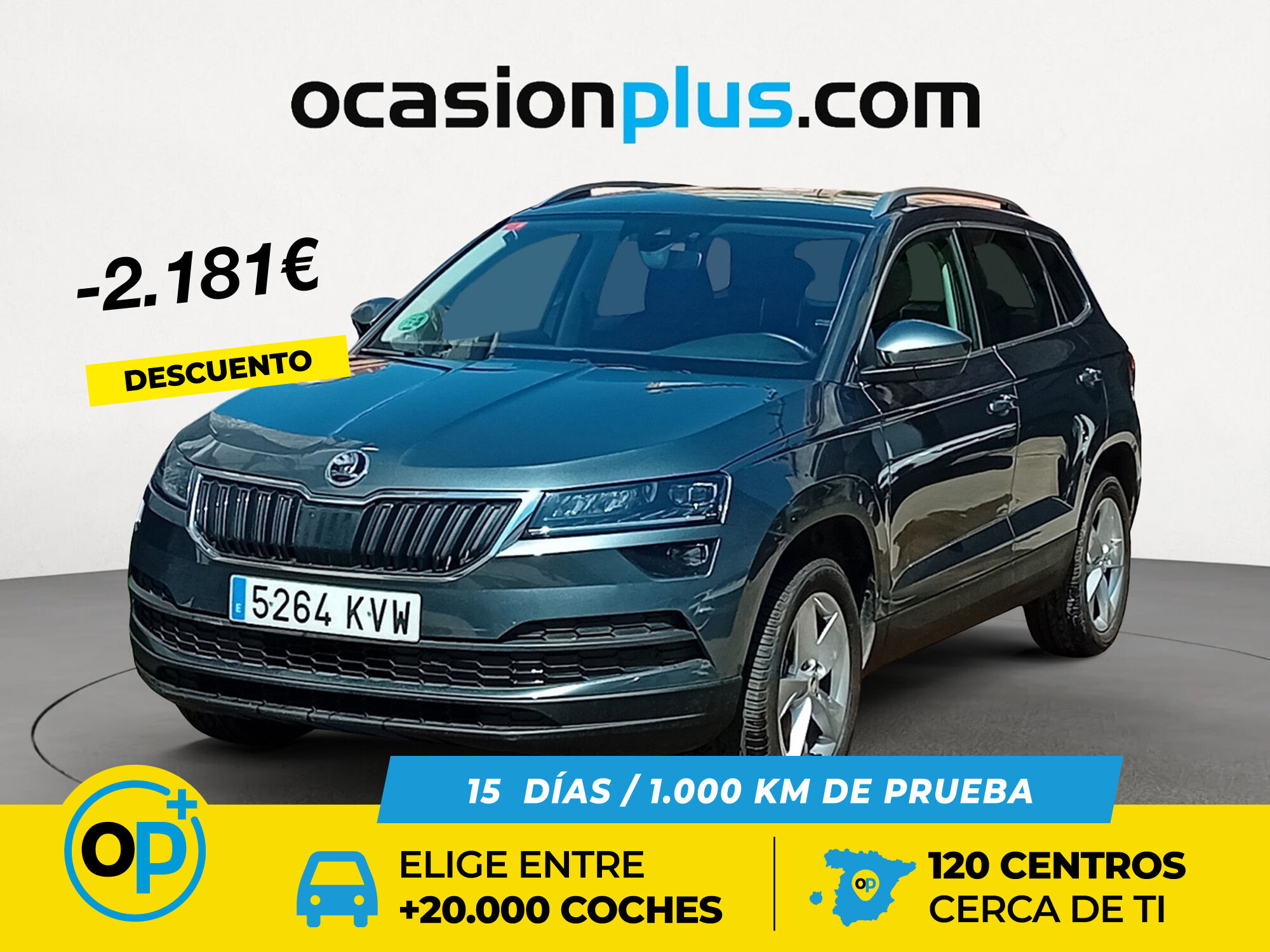 SKODA Karoq (1.0 TSI Like 85 kW (115 CV)) en Madrid
