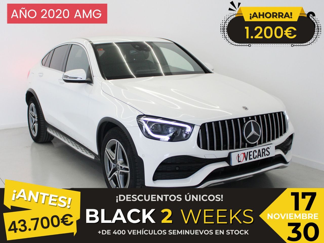 MERCEDES Clase GLC (GLC 300 d 4MATIC) en Pontevedra