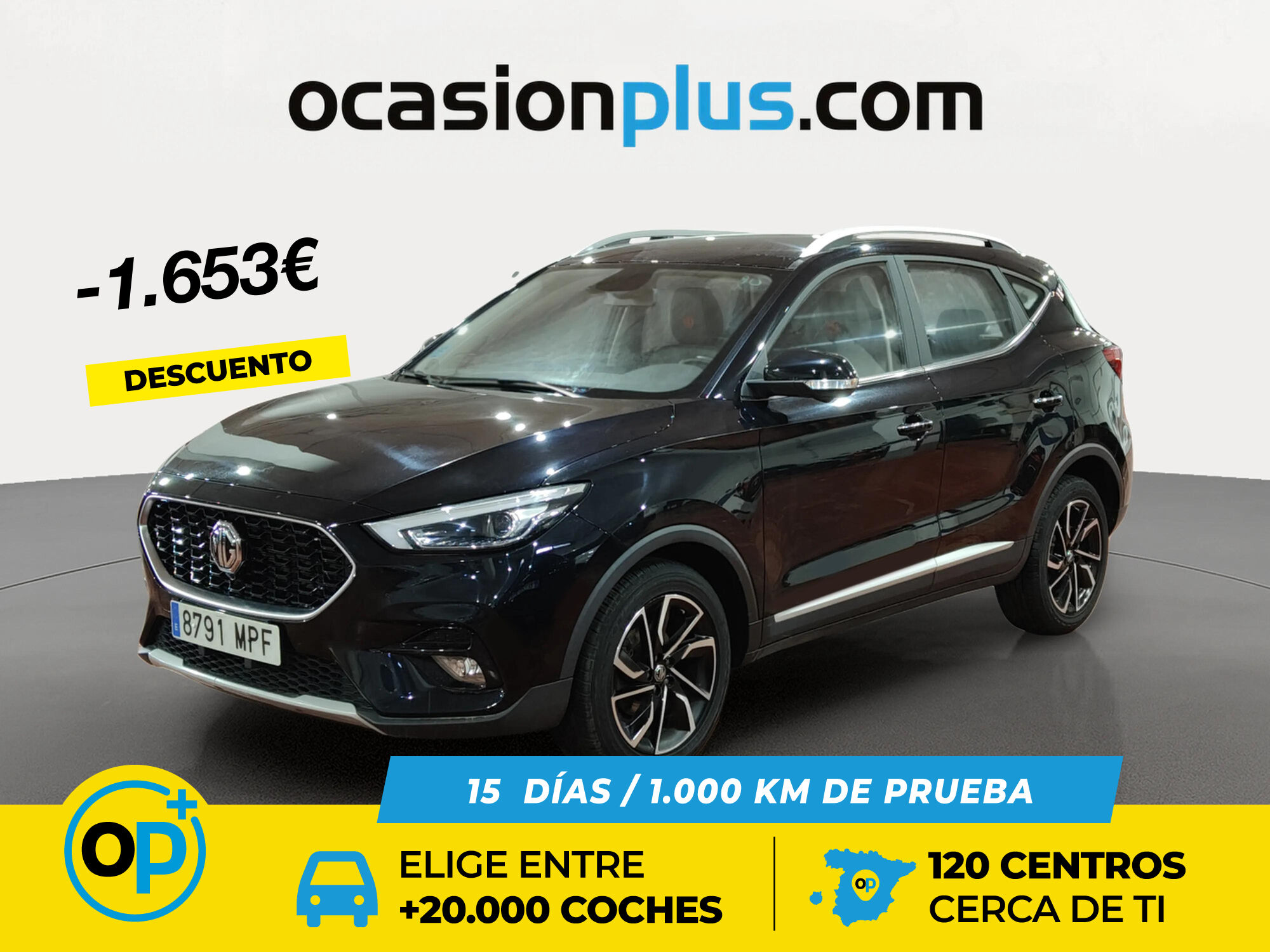 MG ZS (1.5 Luxury 78 kW (106 CV)) en Madrid