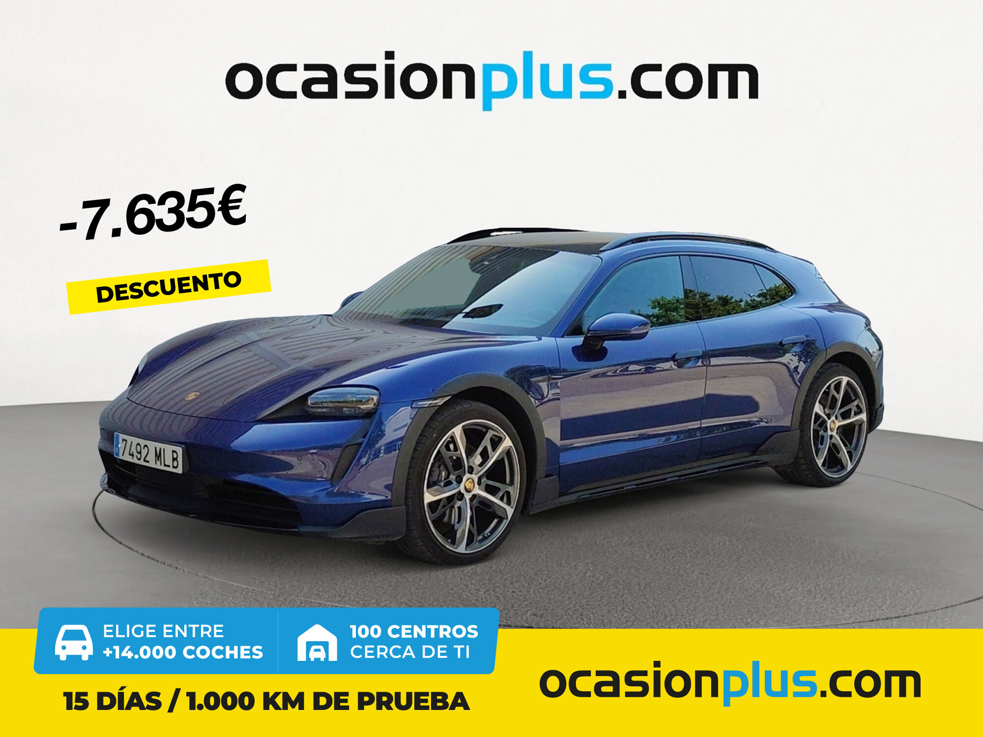 PORSCHE Taycan (4 Cross Turismo 350 kW (476 CV)) en Madrid