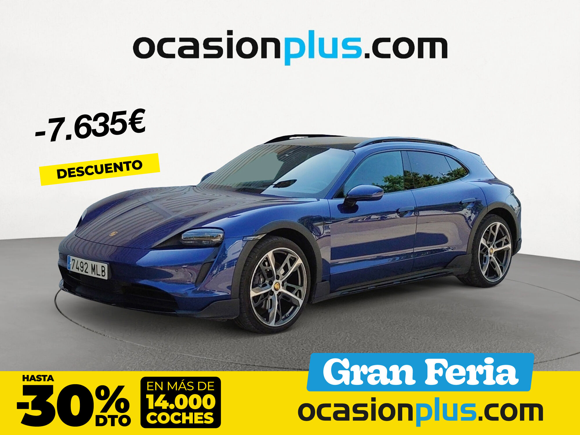 PORSCHE Taycan (4 Cross Turismo 350 kW (476 CV)) en Madrid