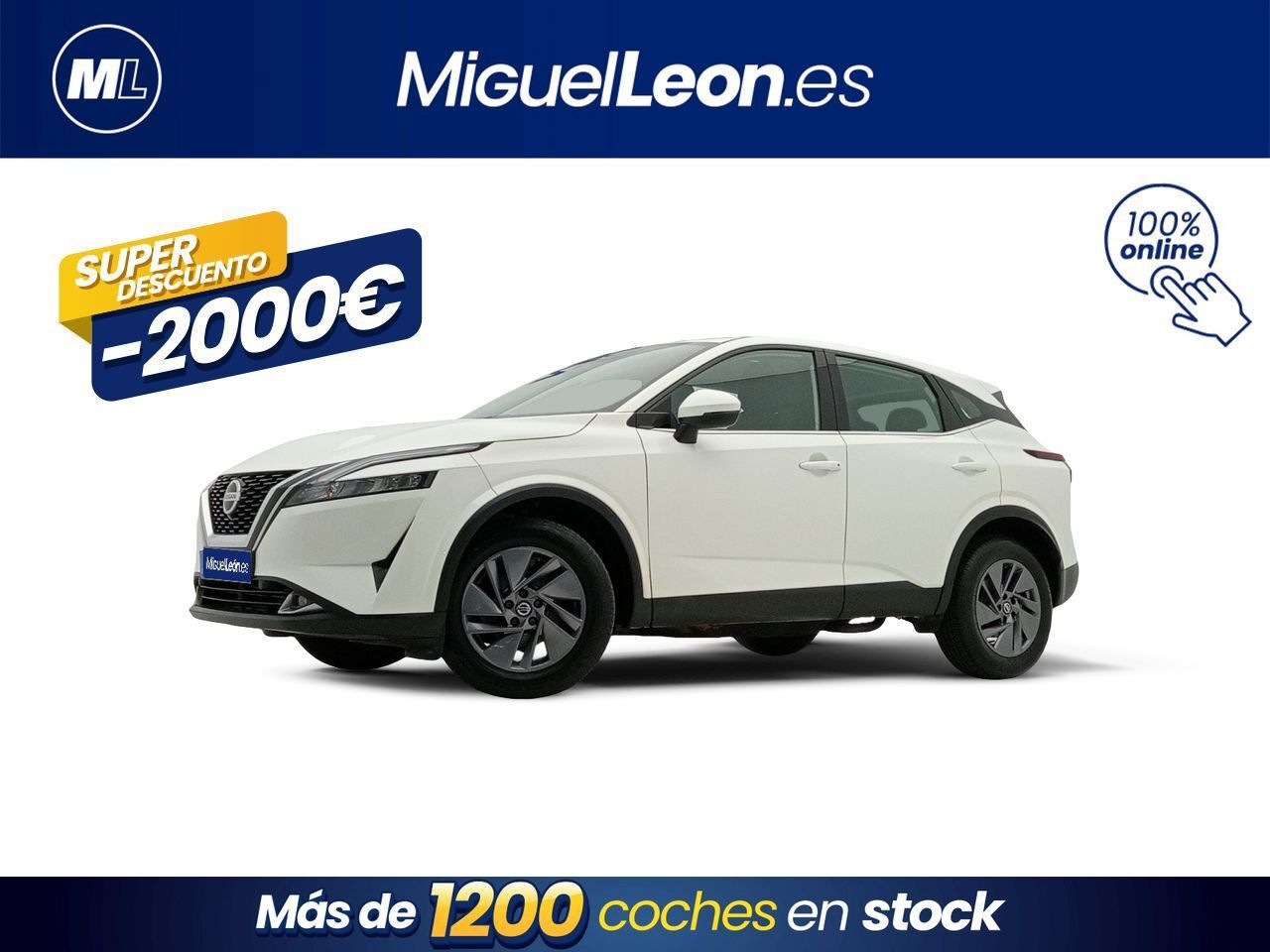 NISSAN Qashqai (DIG-T 103kW (140CV) mHEV 4x2 Acenta) en Palmas, Las