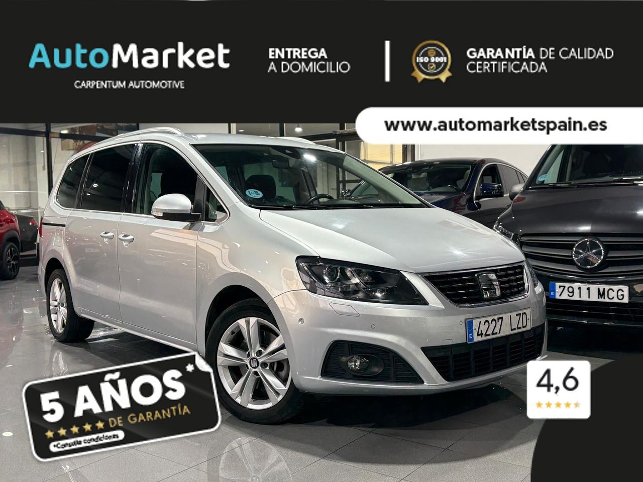 SEAT Alhambra (EXLGO	1.4 TSI 110KW DSG S/S EXCELLEN GO) en Lugo