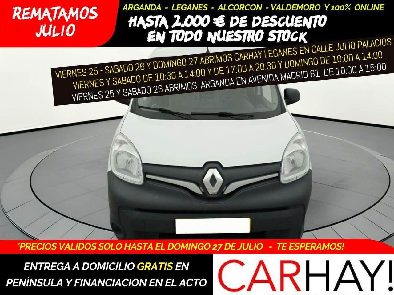 RENAULT Kangoo (EXPRESS MAXI 1.5 DCI 95CV Grand Confort) en Madrid