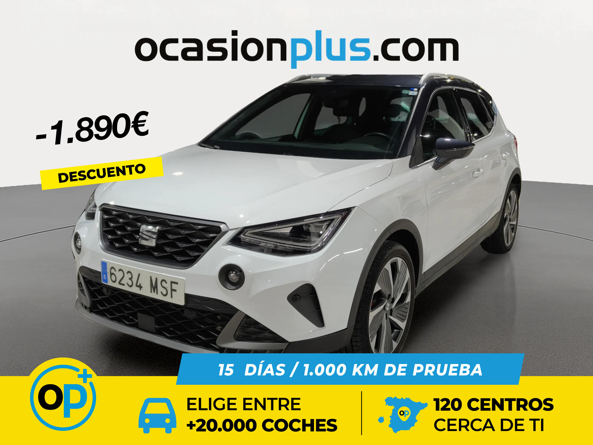 SEAT Arona (1.5 TSI FR XL DSG 110 kW (150 CV)) en Madrid