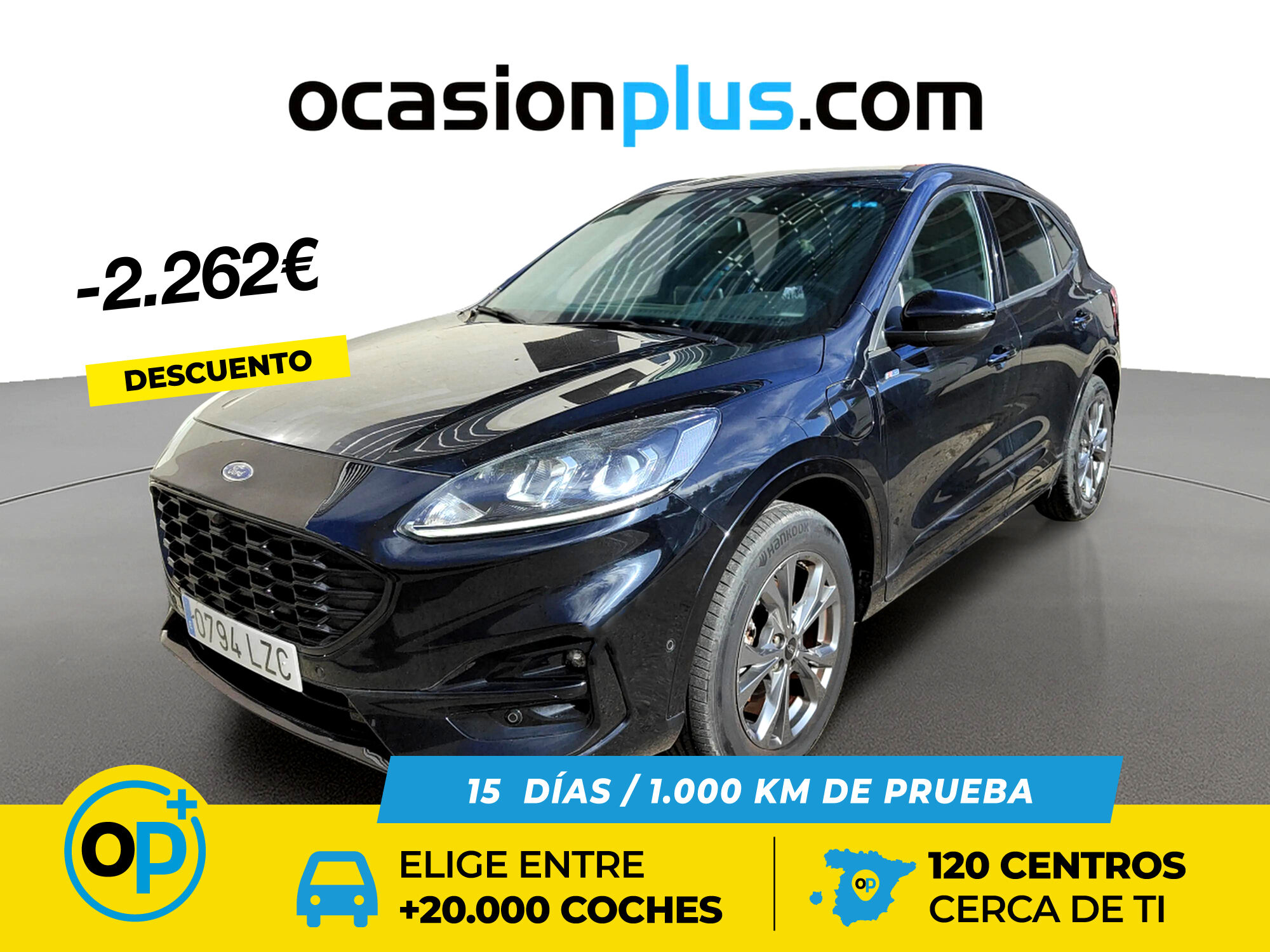 FORD Kuga (2.5 Duratec PHEV ST-Line Auto 165 kW (225 CV)) en Madrid