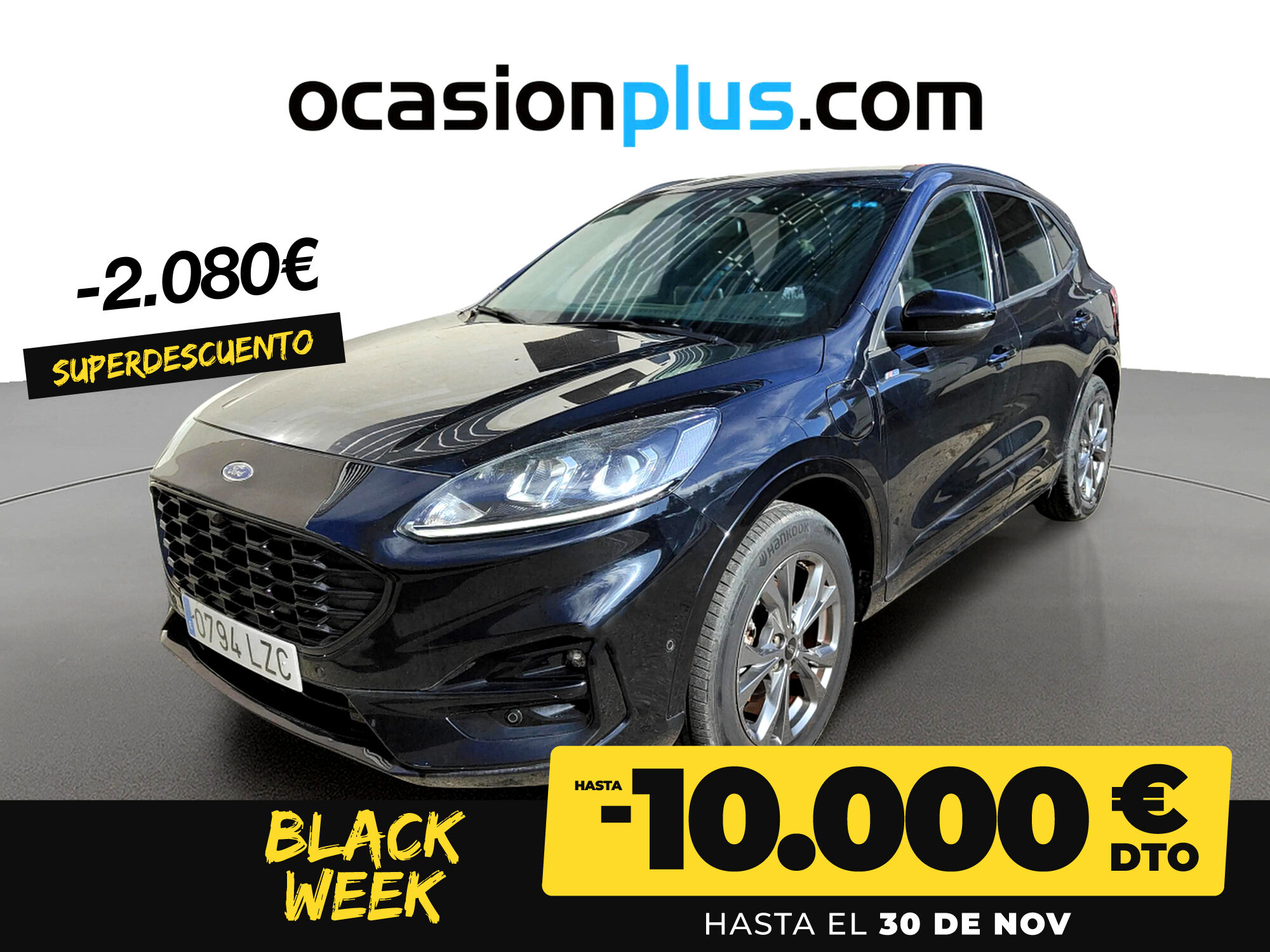 FORD Kuga (2.5 Duratec PHEV ST-Line Auto 165 kW (225 CV)) en Madrid