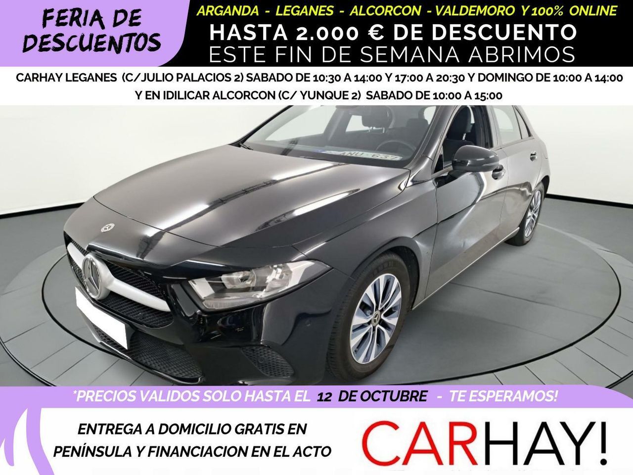 MERCEDES Clase A (A 160 Business Solution) en Madrid