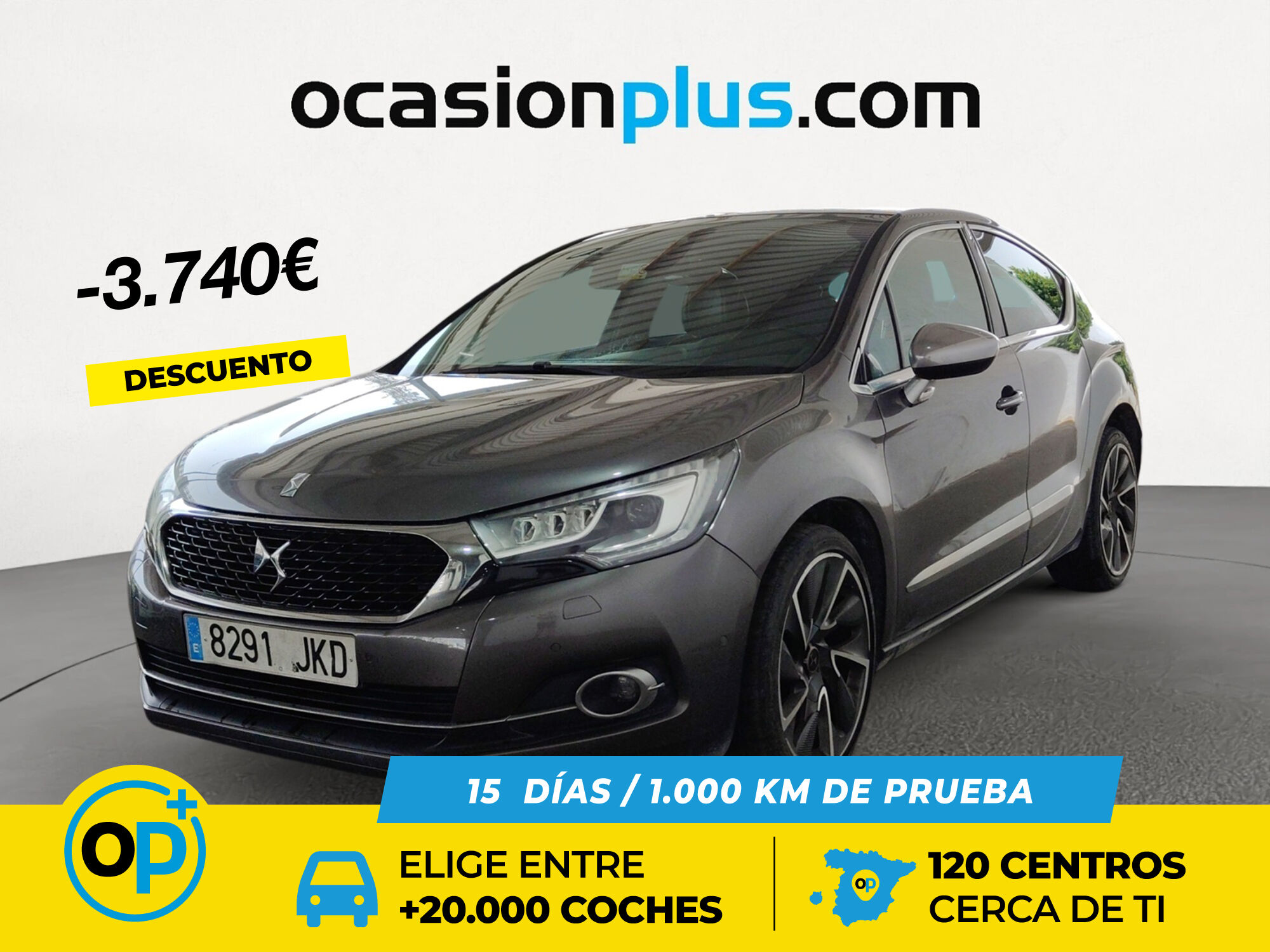 DS DS4 (2.0 BlueHDi S&S EAT6 Sport 133 kW (180 CV)) en Madrid