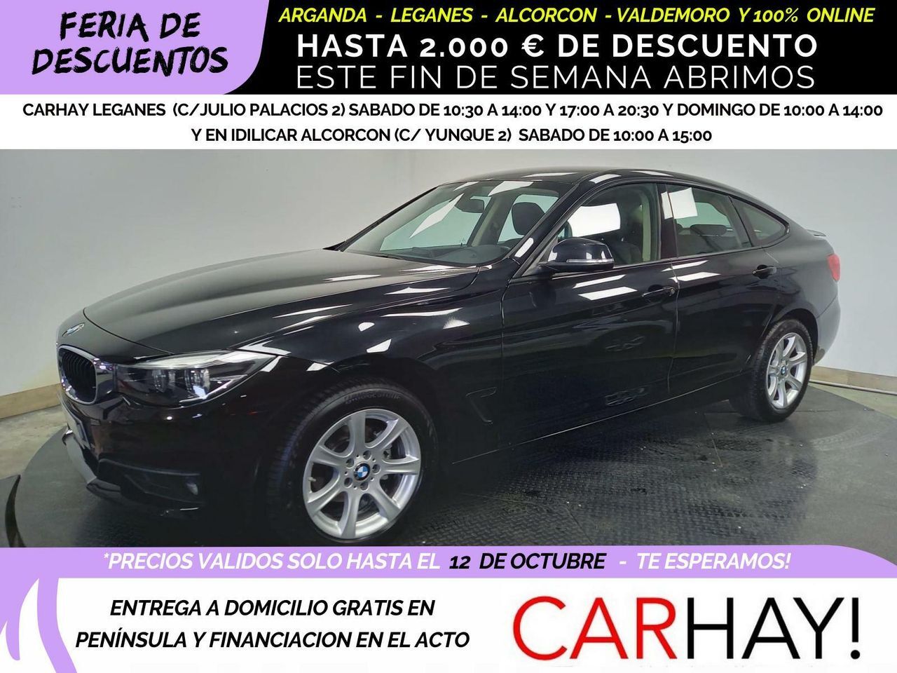 BMW Serie 3 (318D 2.0 150 CV AT8 E6DT AUTO) en Madrid