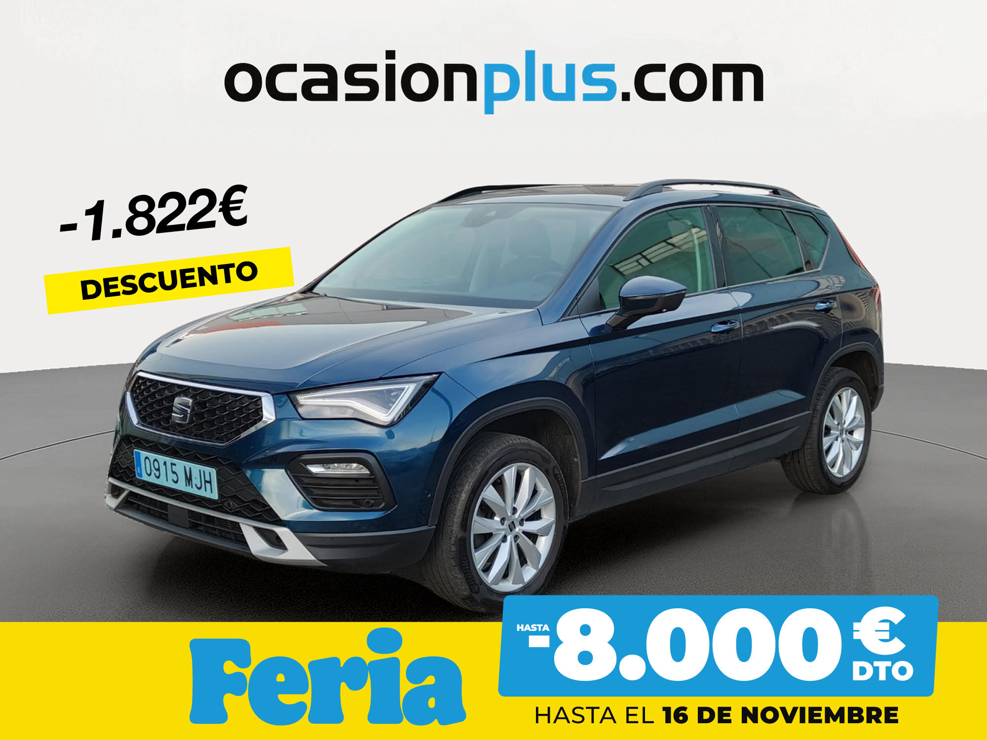 SEAT Ateca (1.5 TSI S&S Style XL 110 kW (150 CV)) en Madrid