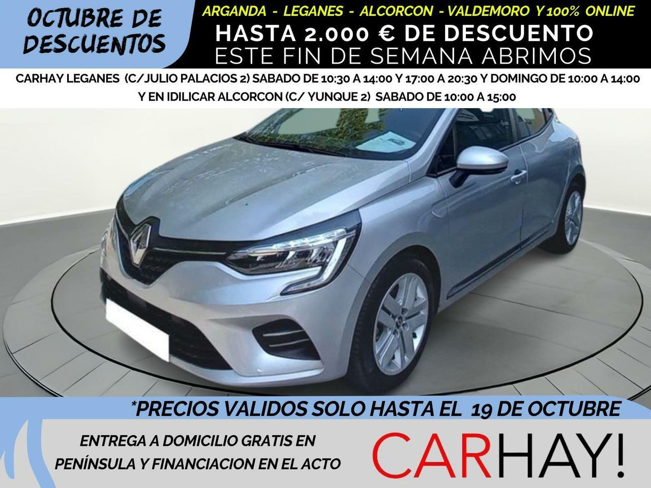RENAULT Clio (V BUSINESS 1.0 TCE 90CV BVM6 E6D) en Madrid
