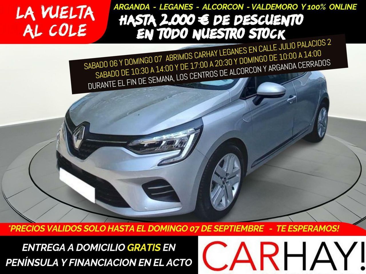 RENAULT Clio (V BUSINESS 1.0 TCE 90CV BVM6 E6D) en Madrid