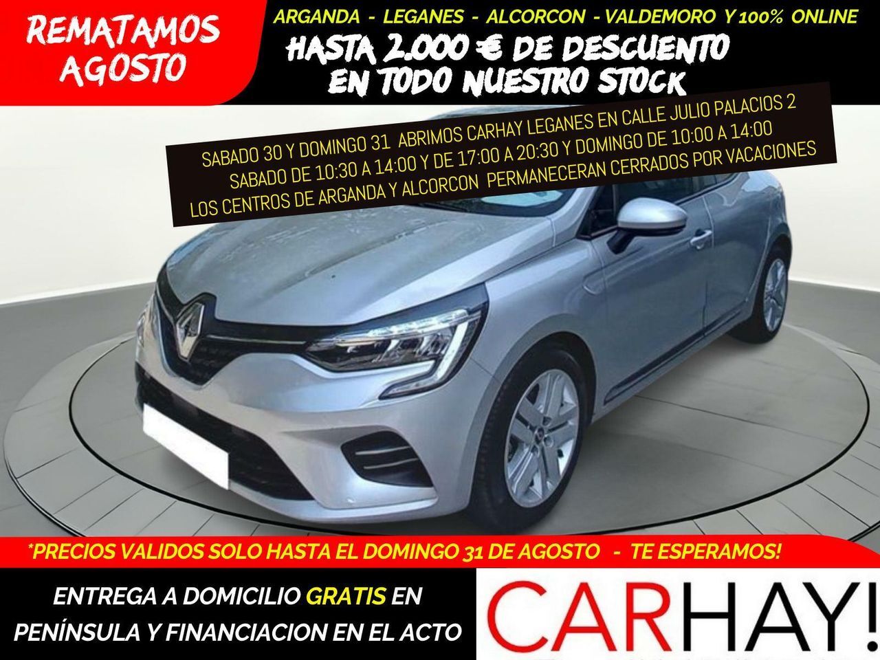 RENAULT Clio (V BUSINESS 1.0 TCE 90CV BVM6 E6D) en Madrid