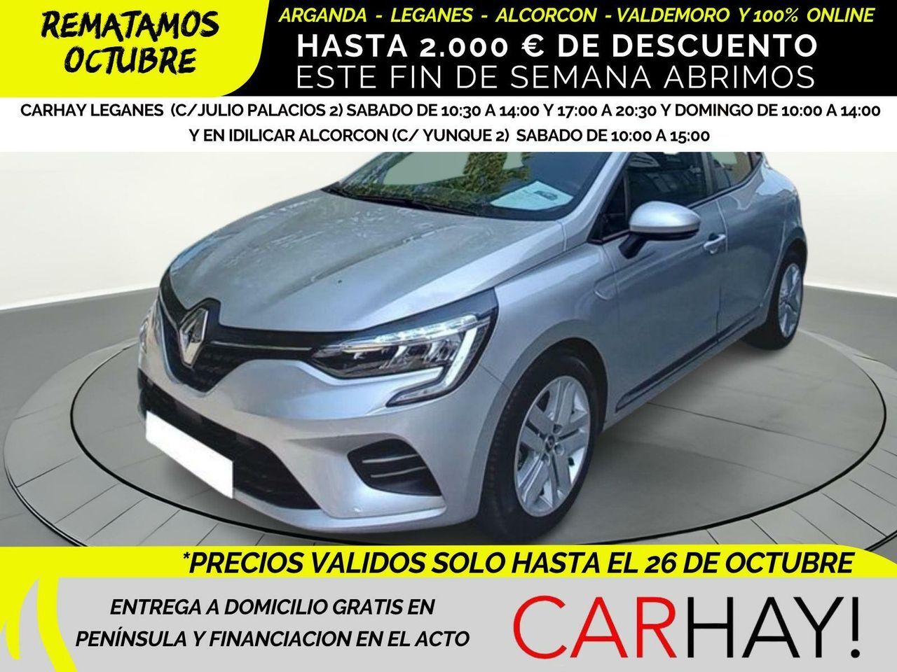 RENAULT Clio (V BUSINESS 1.0 TCE 90CV BVM6 E6D) en Madrid