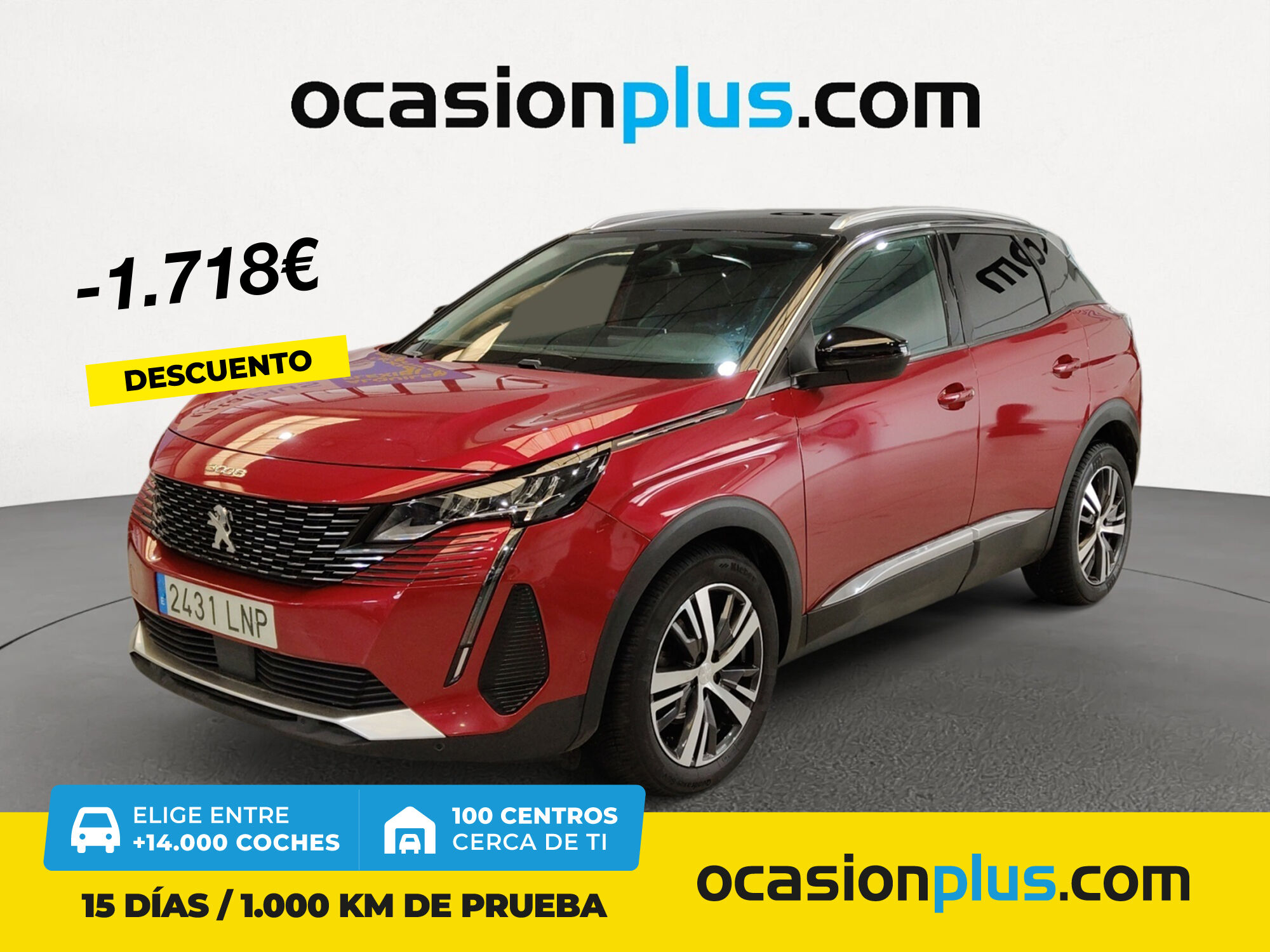 PEUGEOT 3008 (PureTech 130 S&S Allure Pack EAT8 96 kW (130 CV)) en Madrid