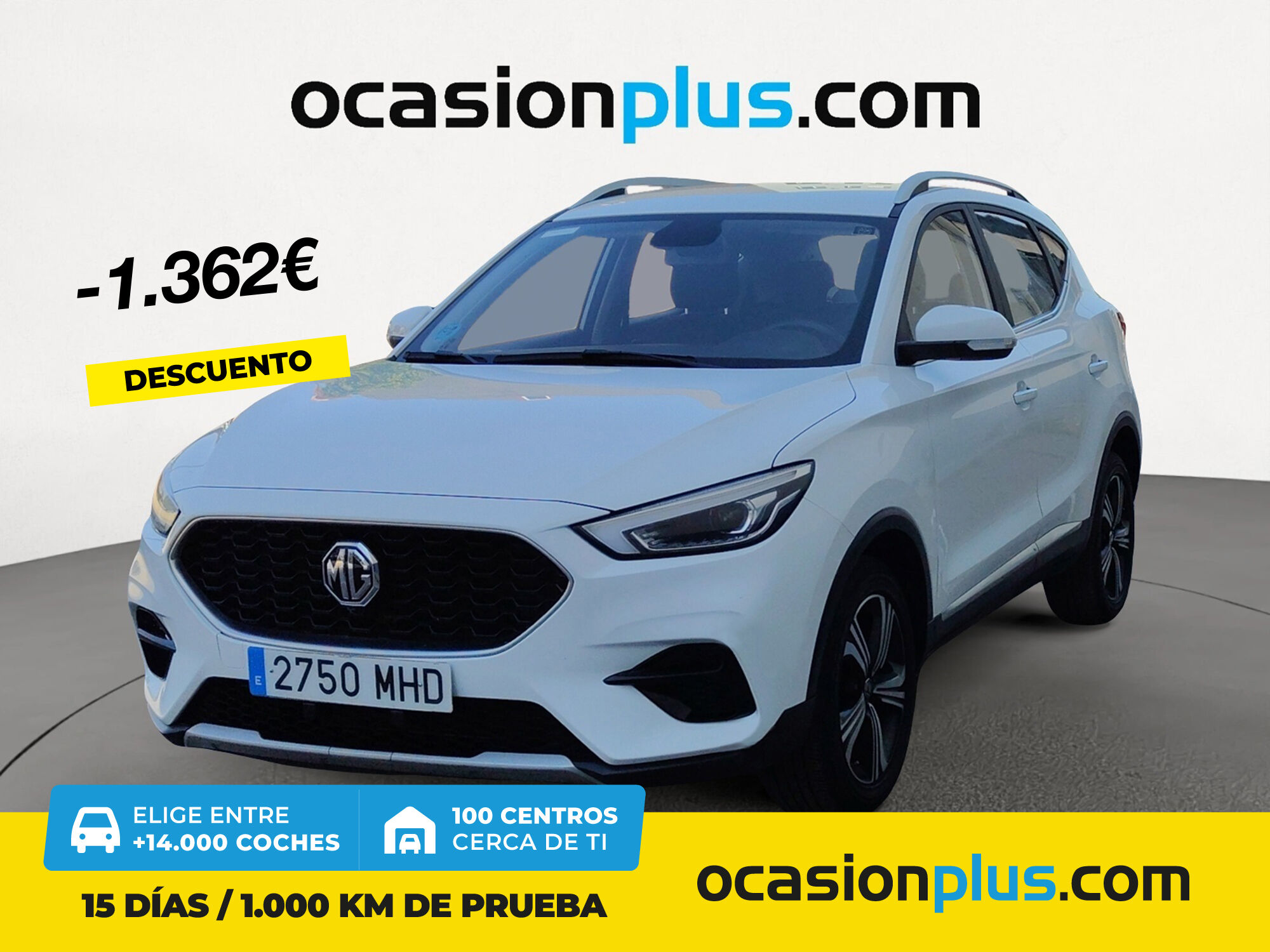 MG ZS (1.5 Comfort 78 kW (106 CV)) en Madrid