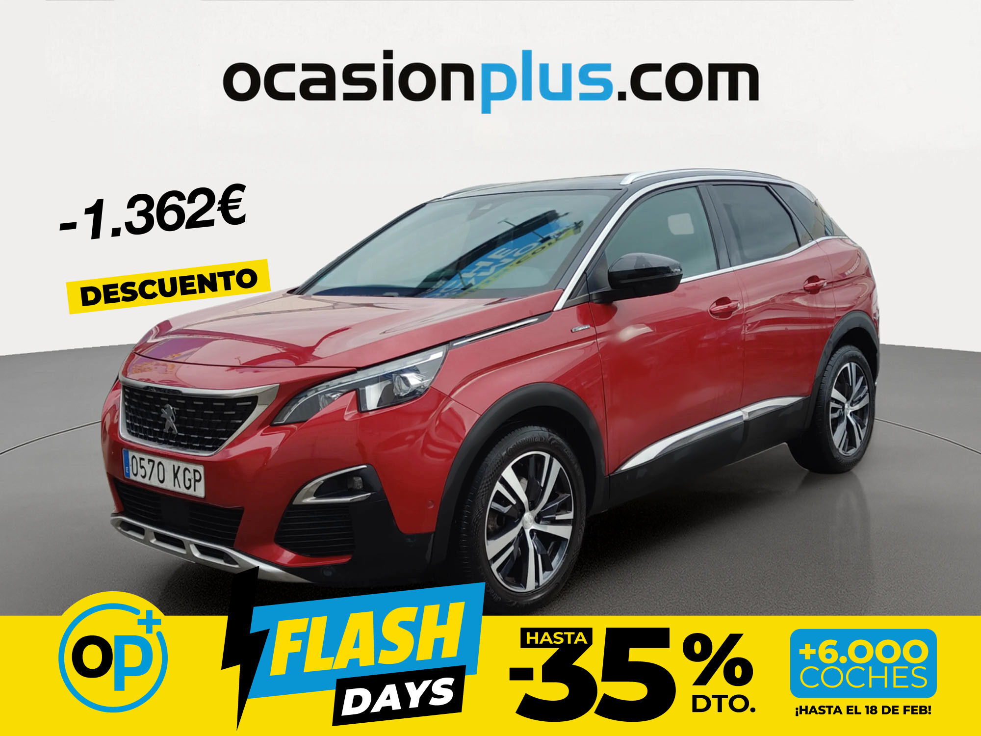 Foto del PEUGEOT 3008 2.0BlueHDi GT Line S&S 150