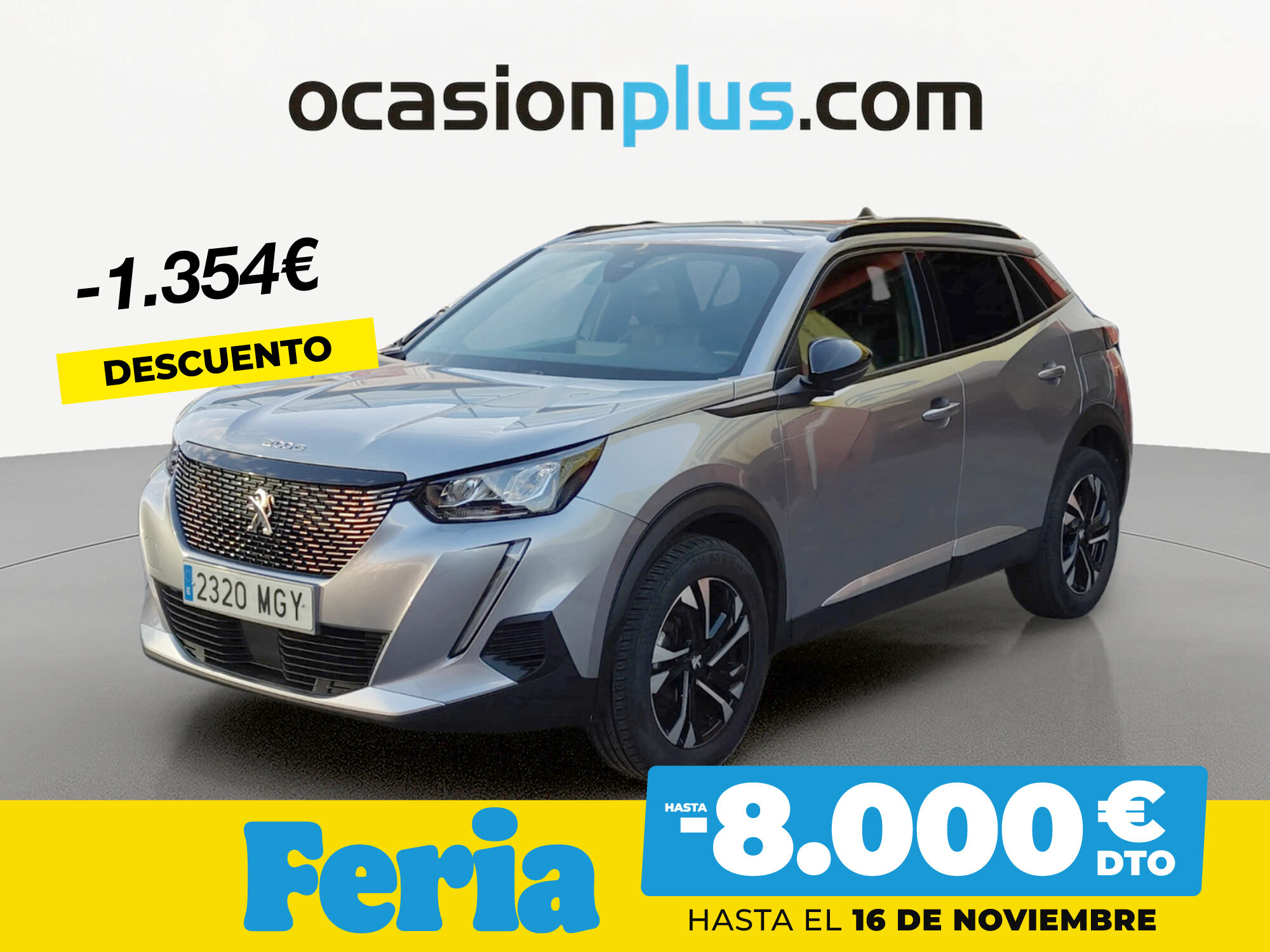 PEUGEOT 2008 (PureTech 100 S&S Allure 75 kW (100 CV)) en Madrid