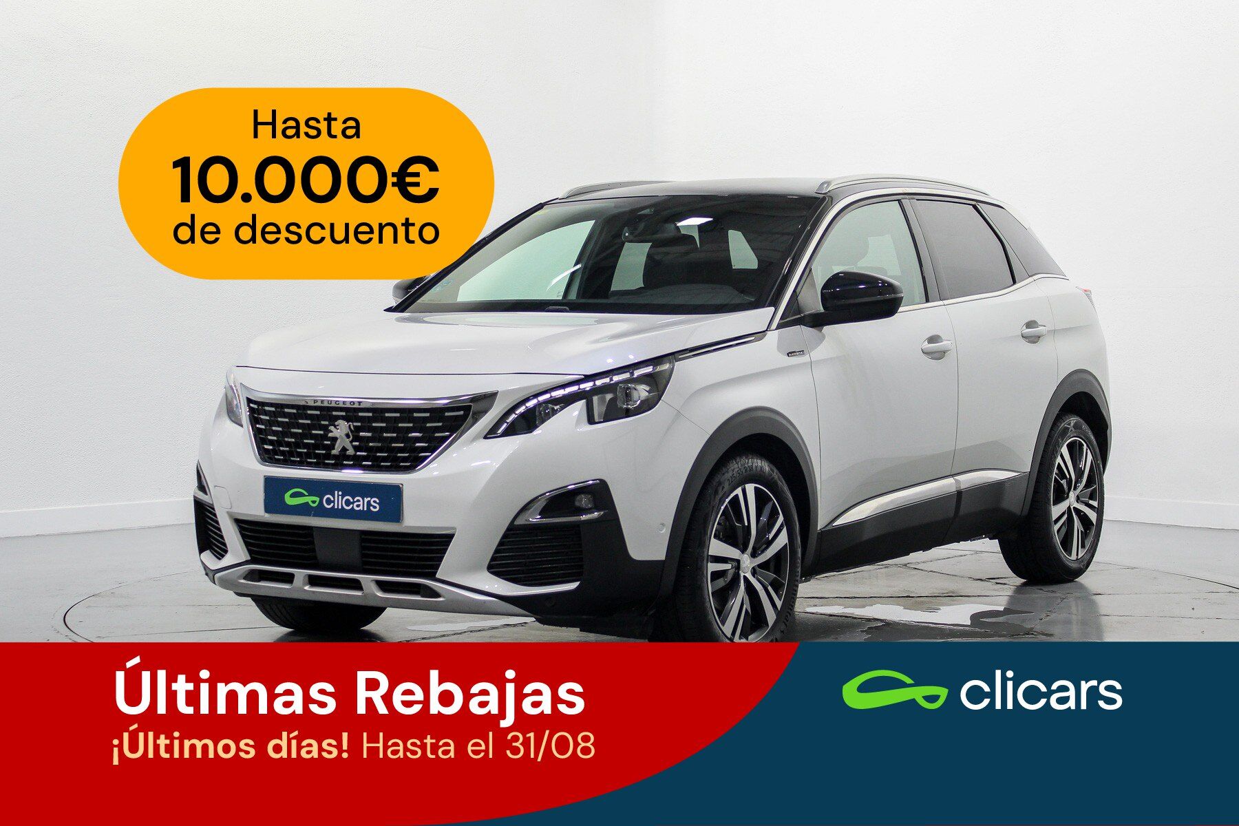 PEUGEOT 3008 (3008 1.5BlueHDi GT Line S&S 130) en Madrid