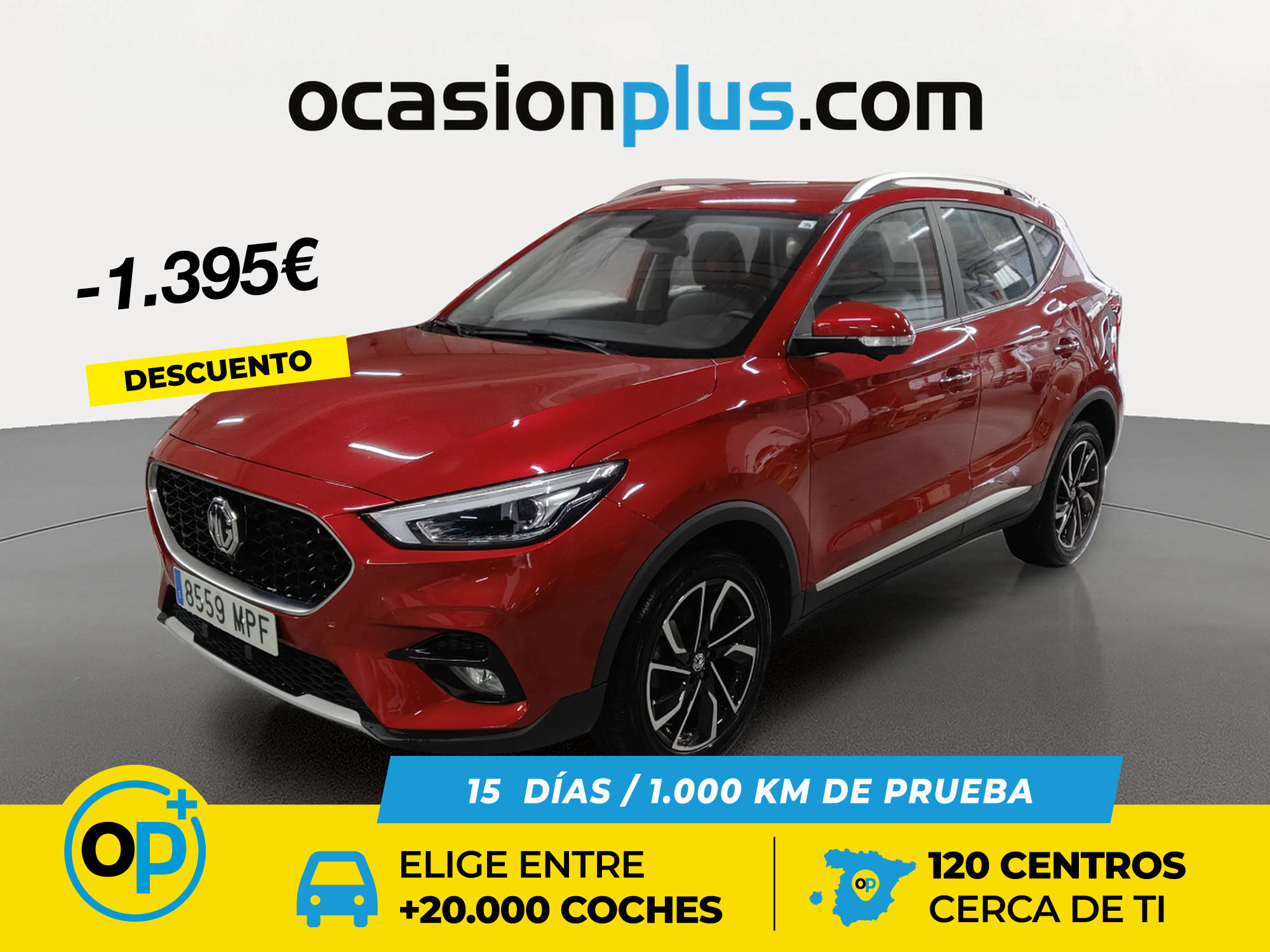 MG ZS (1.5 Luxury 78 kW (106 CV)) en Madrid