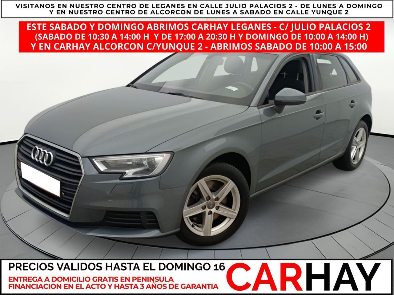 AUDI A3 (SPORTBACK 2.0 35 TDI 110KW S TRONIC) en Madrid