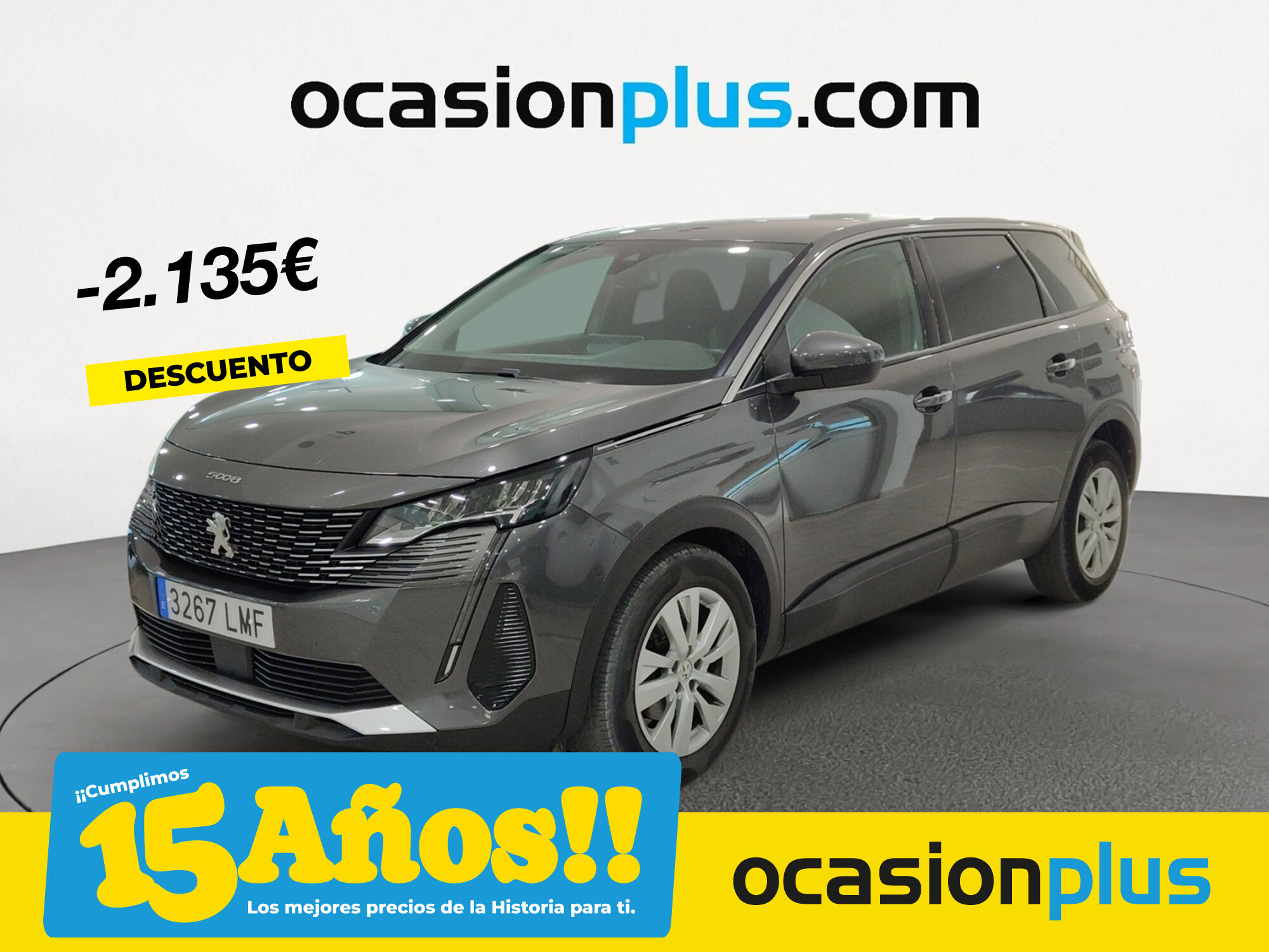 PEUGEOT 5008 (BlueHDI 130 S&S Active Pack 96 kW (130 CV)) en Madrid