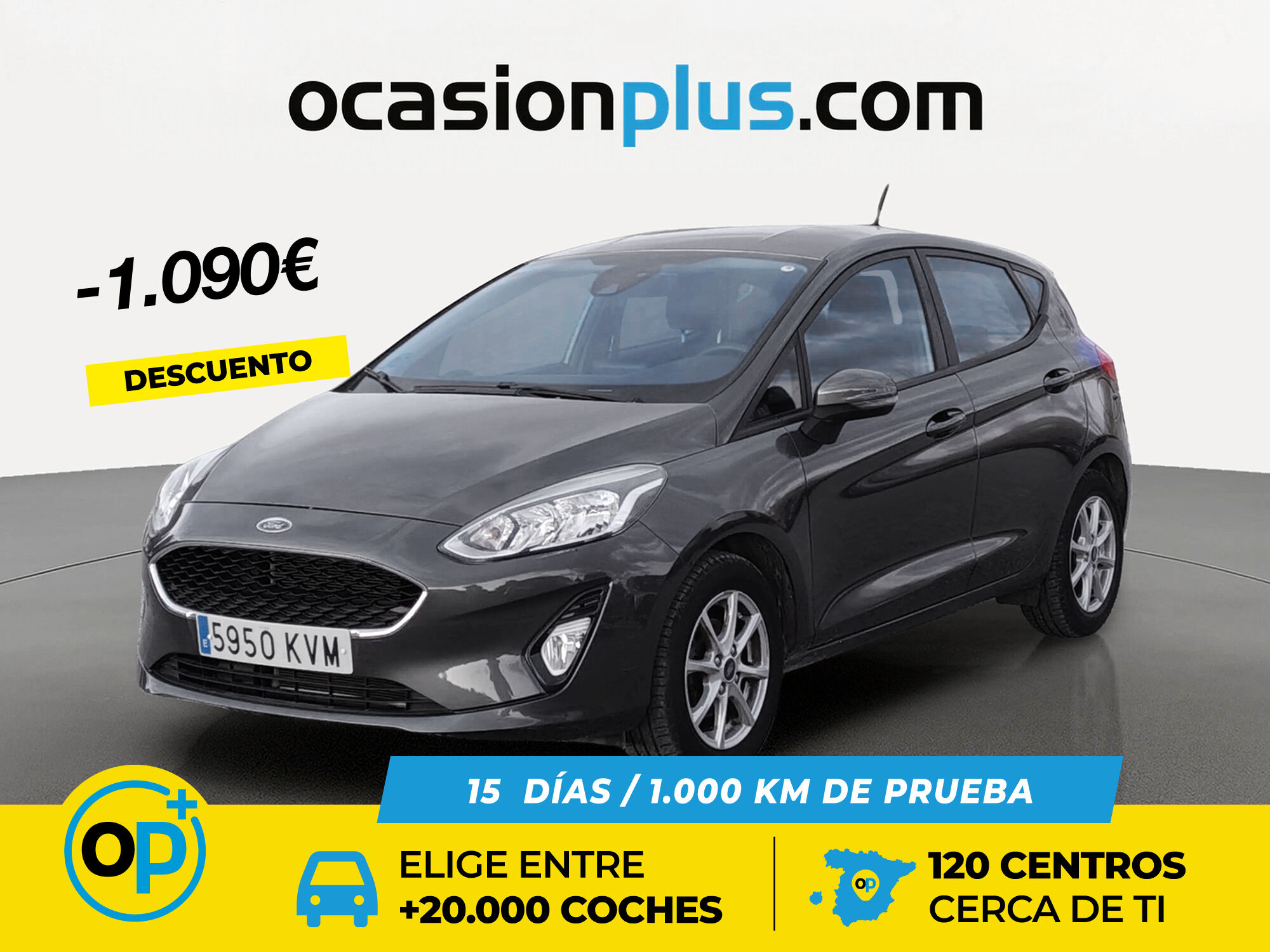 FORD Fiesta (1.1 Ti-VCT Trend+ 63 kW (85 CV)) en Madrid