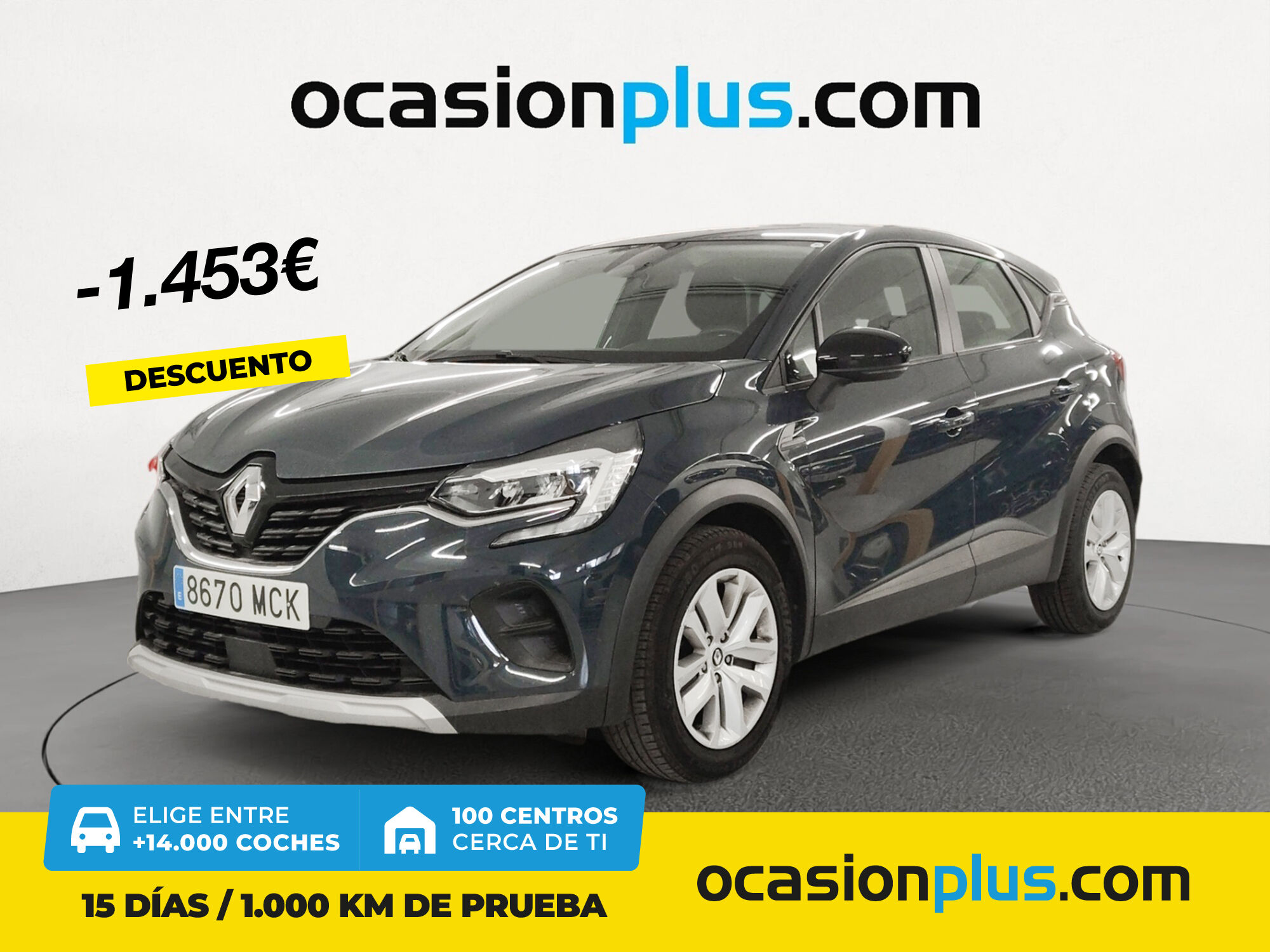RENAULT Captur (Intens TCe 66 kW (90 CV)) en Madrid