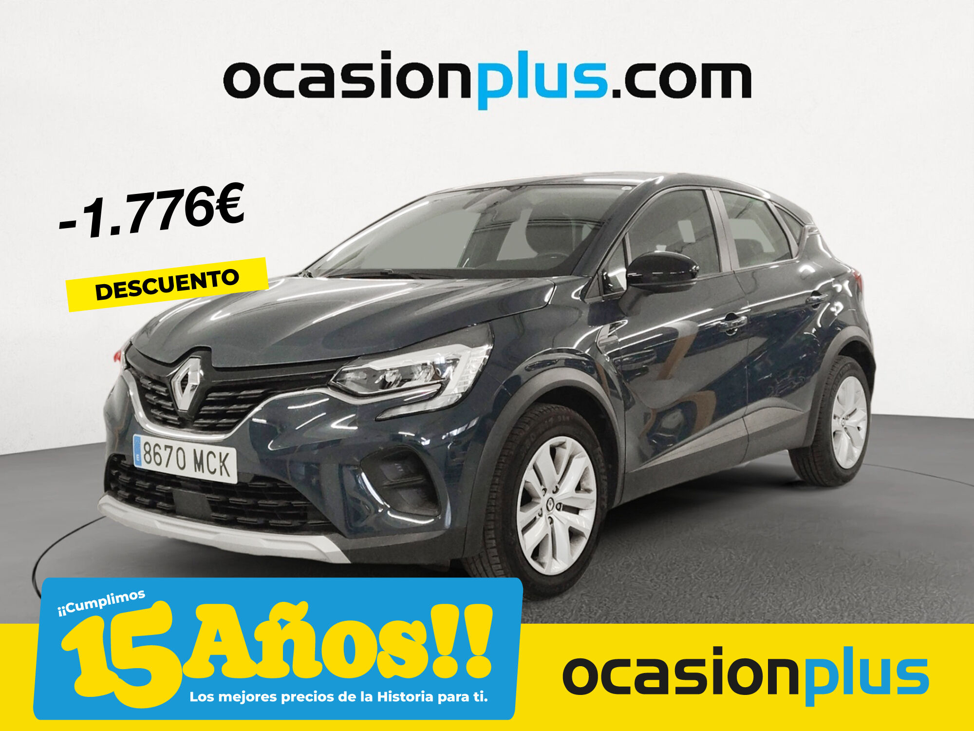 RENAULT Captur (Intens TCe 66 kW (90 CV)) en Madrid