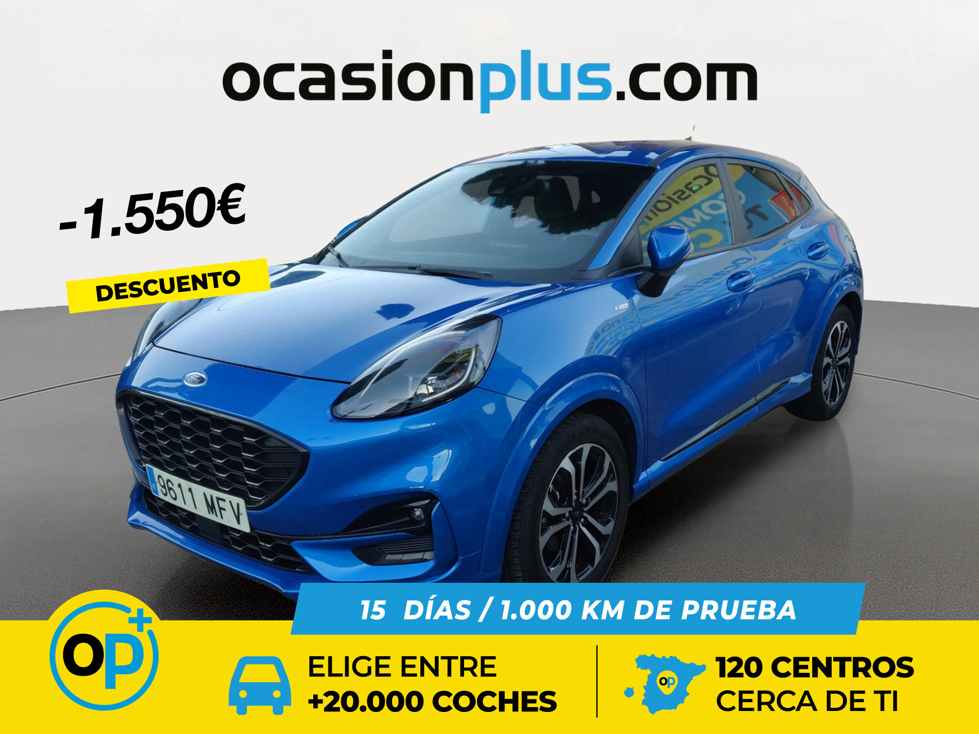 FORD Puma (1.0 EcoBoost MHEV ST-Line 92 kW (125 CV)) en Madrid