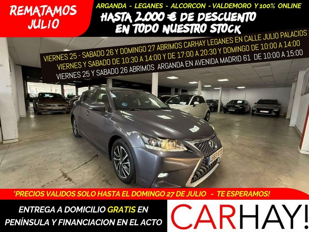LEXUS CT (200H BUSINESS) en Madrid