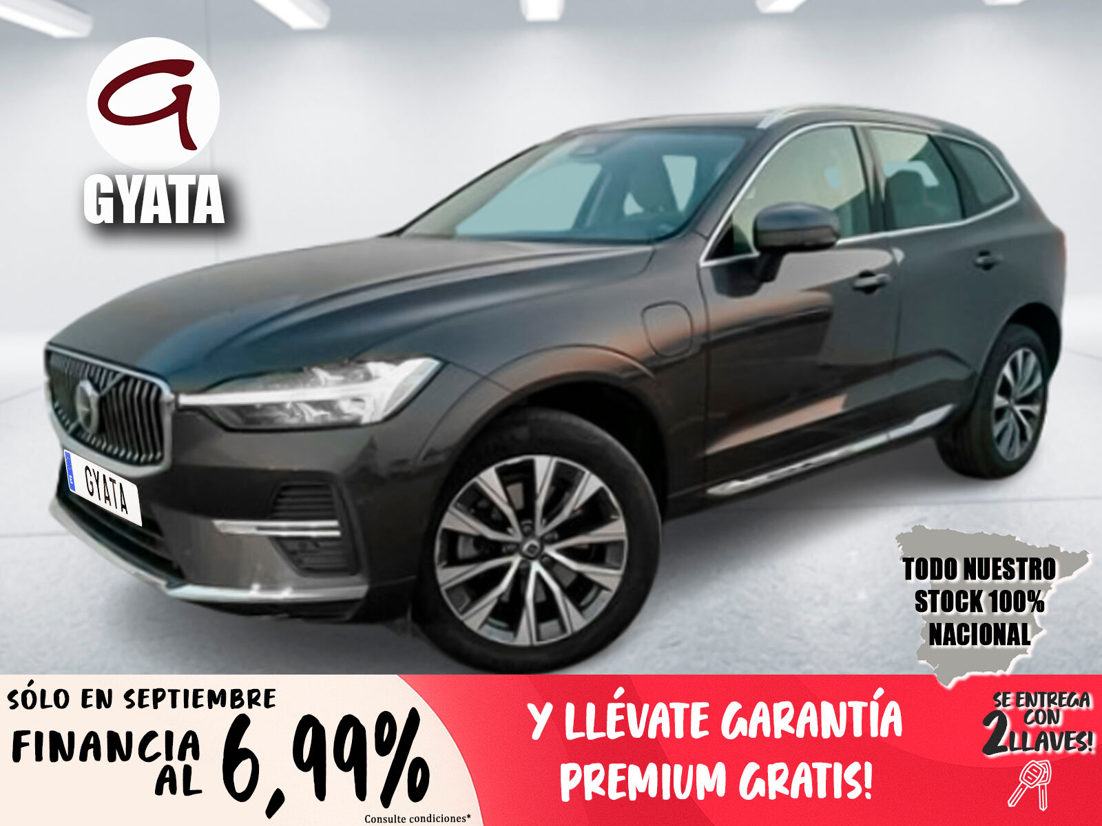 VOLVO XC60 (T6 Recharge Inscription AWD Auto 250 kW (340 CV)) en Madrid