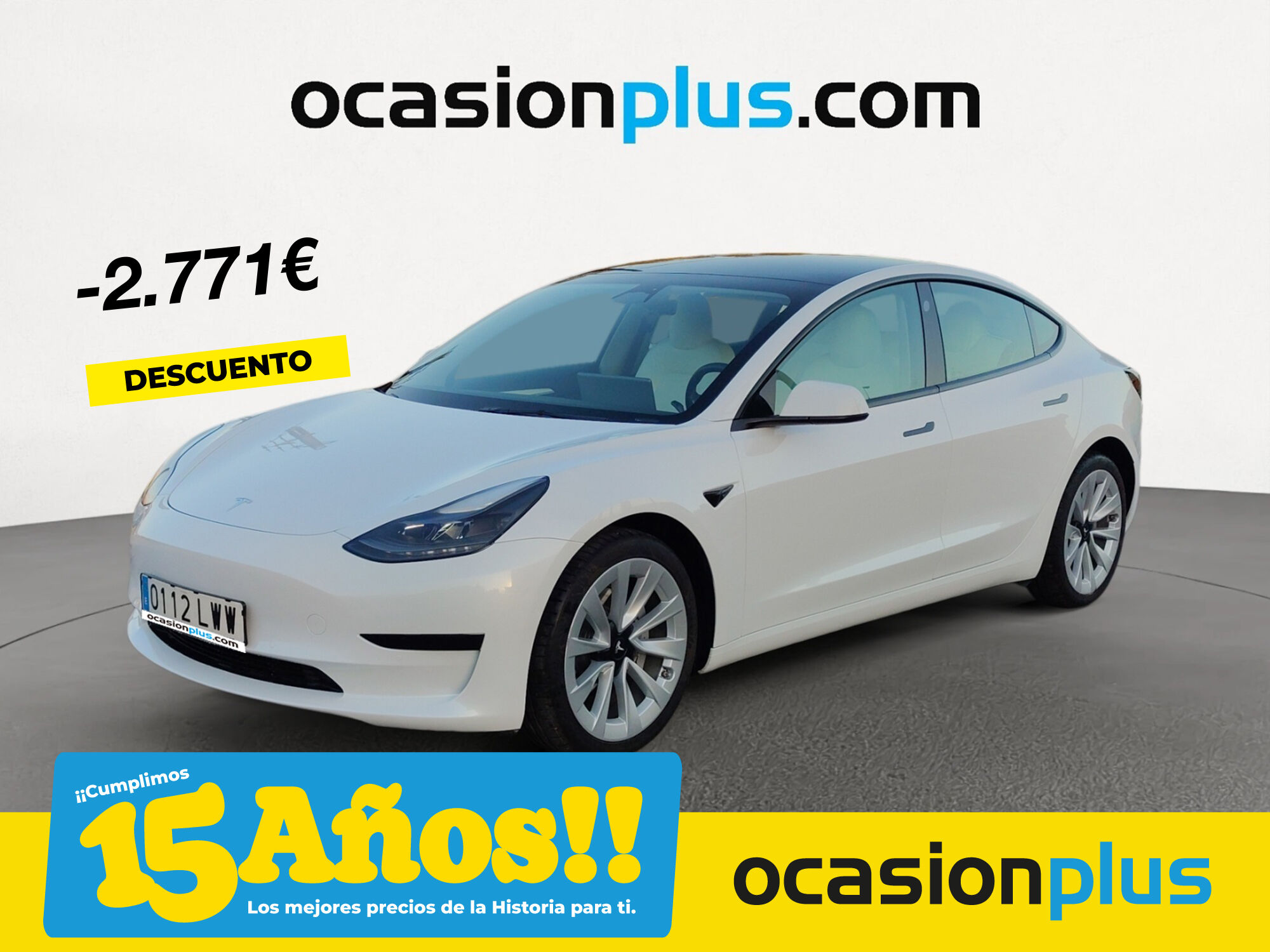TESLA Model 3 (RWD 208 kW (283 CV)) en Madrid
