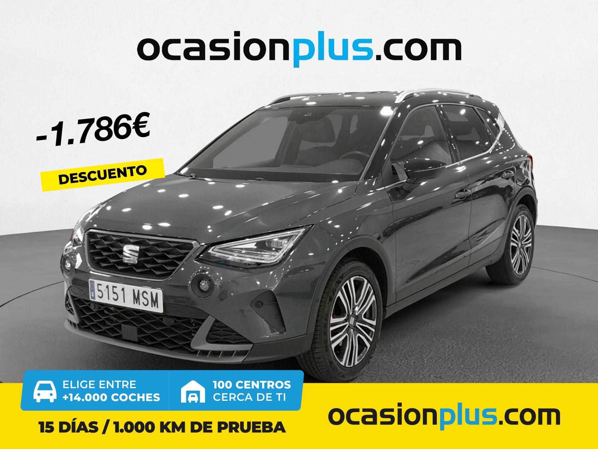 SEAT Arona (1.0 TSI S&S FR XL 85 kW (115 CV)) en Madrid
