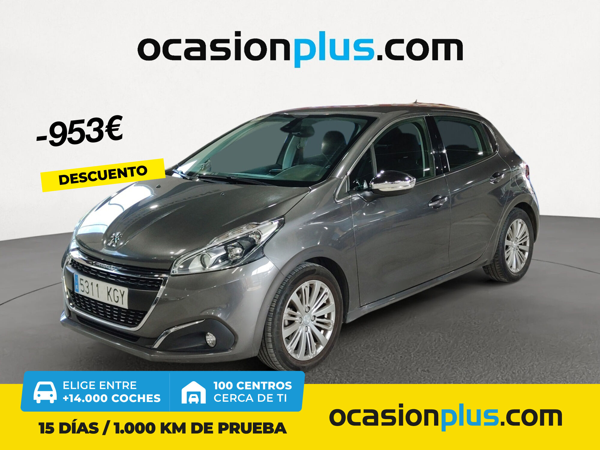 PEUGEOT 208 (1.6 BlueHDI Allure 73 kW (100 CV)) en Madrid