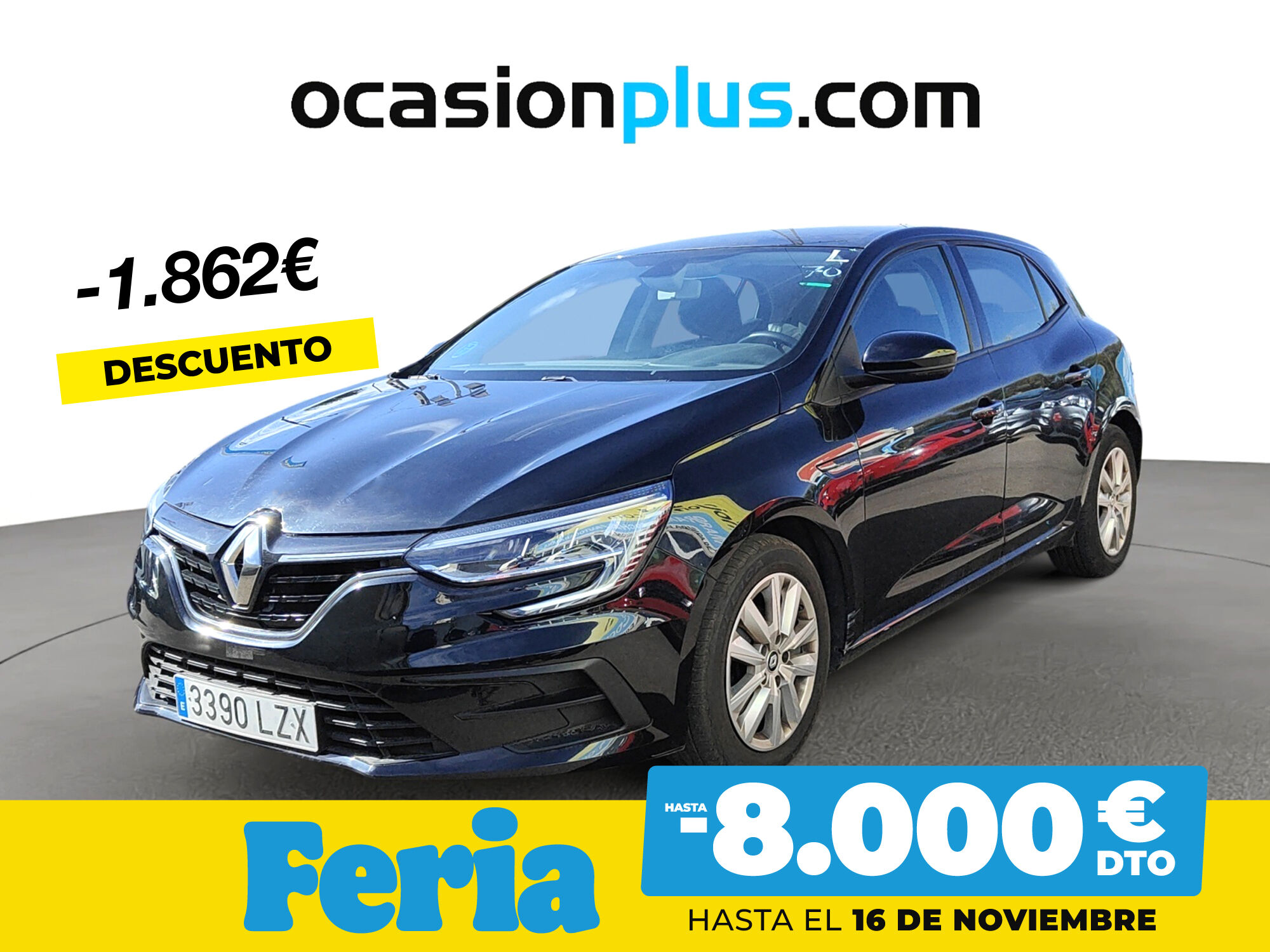 RENAULT Mégane (Intens Blue dCi 85 kW (115 CV)) en Madrid