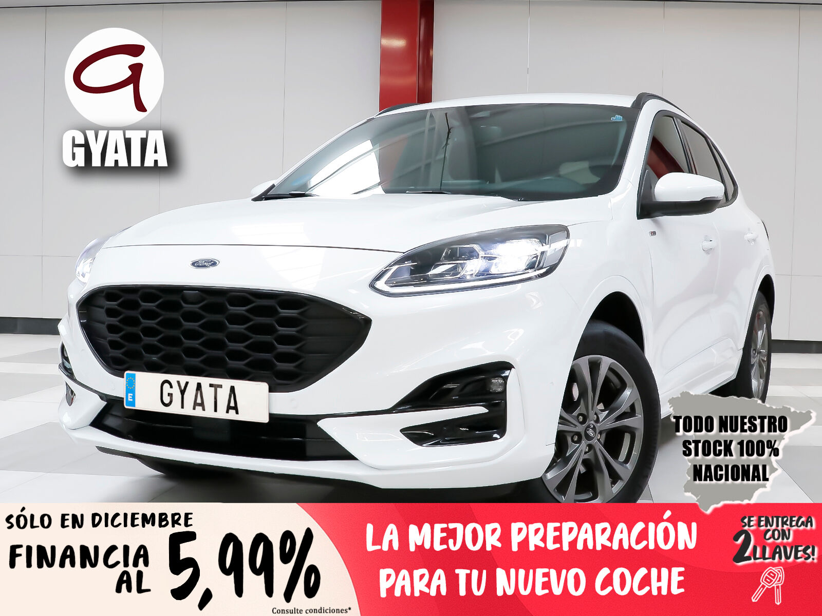 FORD Kuga (1.5 EcoBoost S&S ST-Line 4x2 110 kW (150 CV)) en Madrid