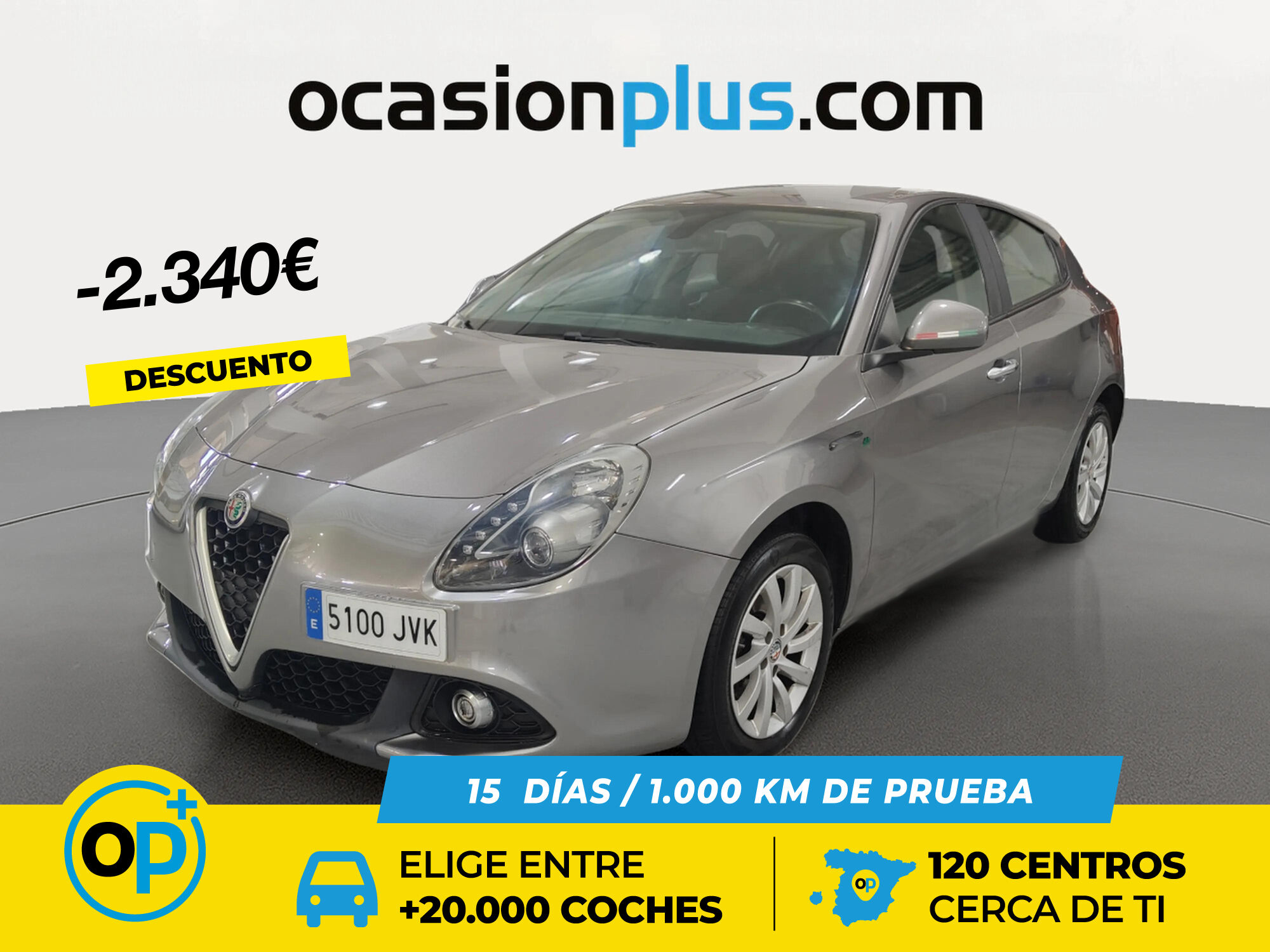 ALFA ROMEO Giulietta (1.6 JTD Giulietta 88 kW (120 CV)) en Palmas, Las