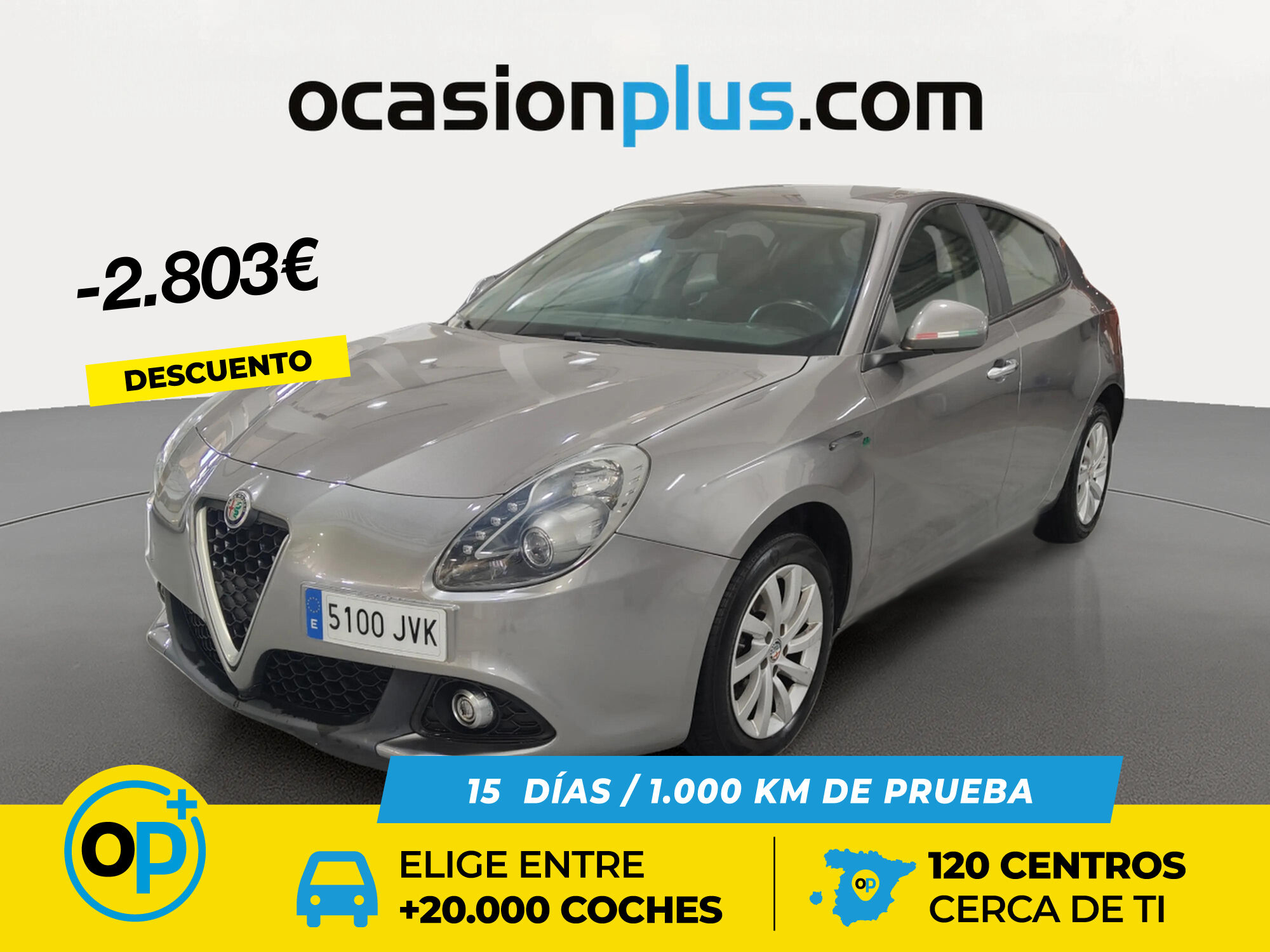 ALFA ROMEO Giulietta (1.6 JTD Giulietta 88 kW (120 CV)) en Palmas, Las