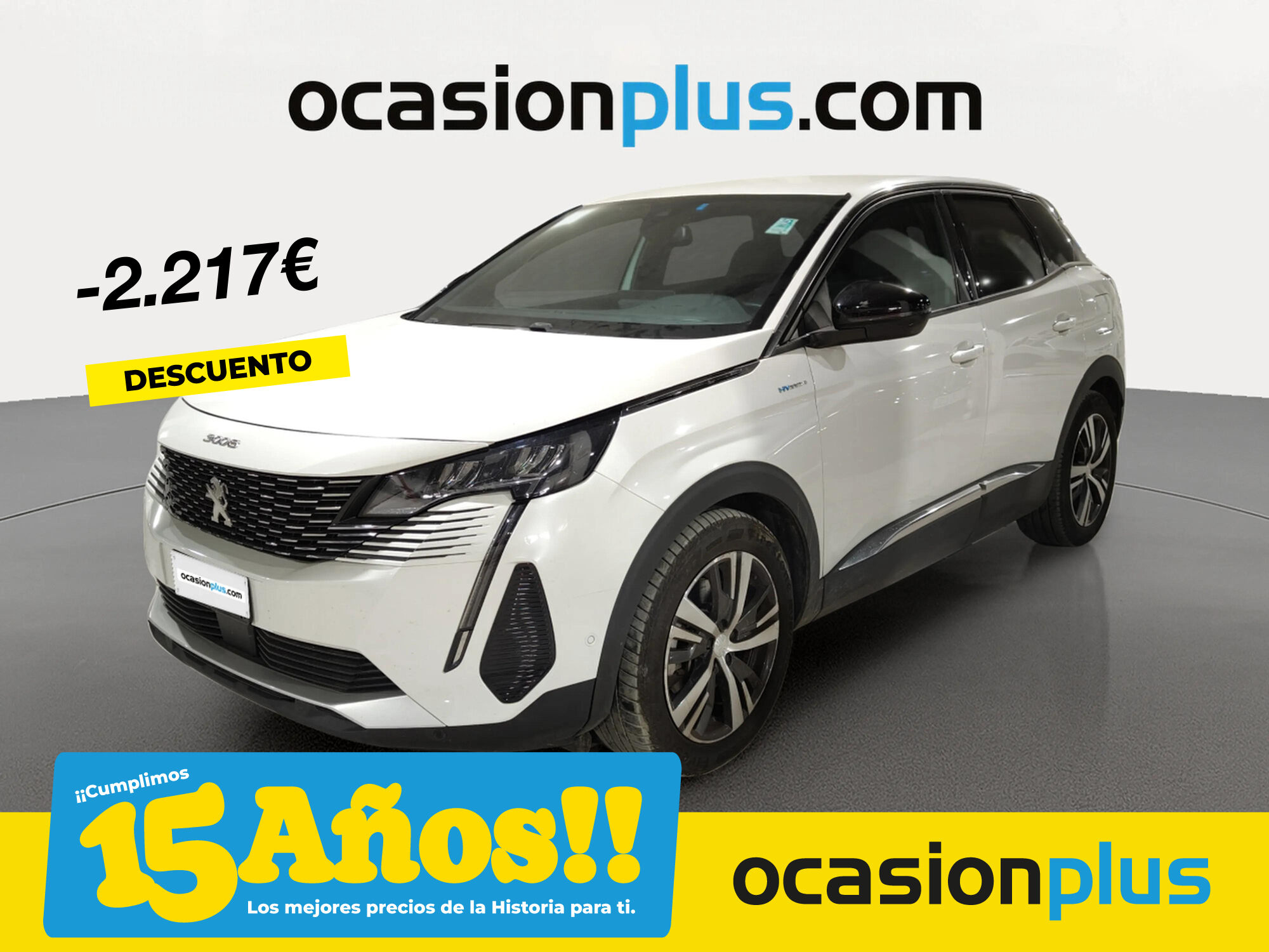 PEUGEOT 3008 (Hybrid 300 Allure Pack e-EAT8 221 kW (300 CV)) en Madrid